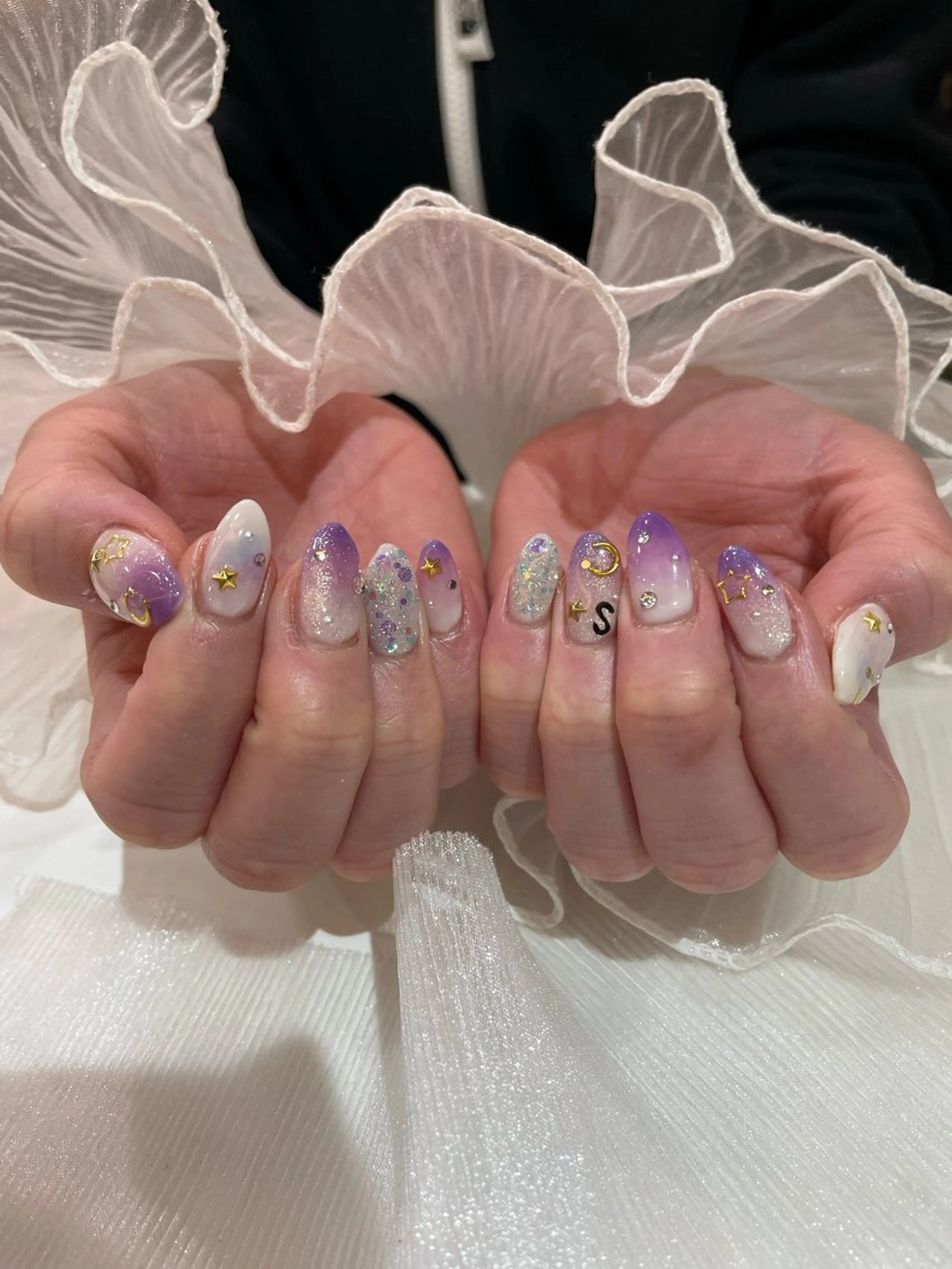 ネイル ‪るか/‪透明感 カラー/アレンジのヘアスタイル