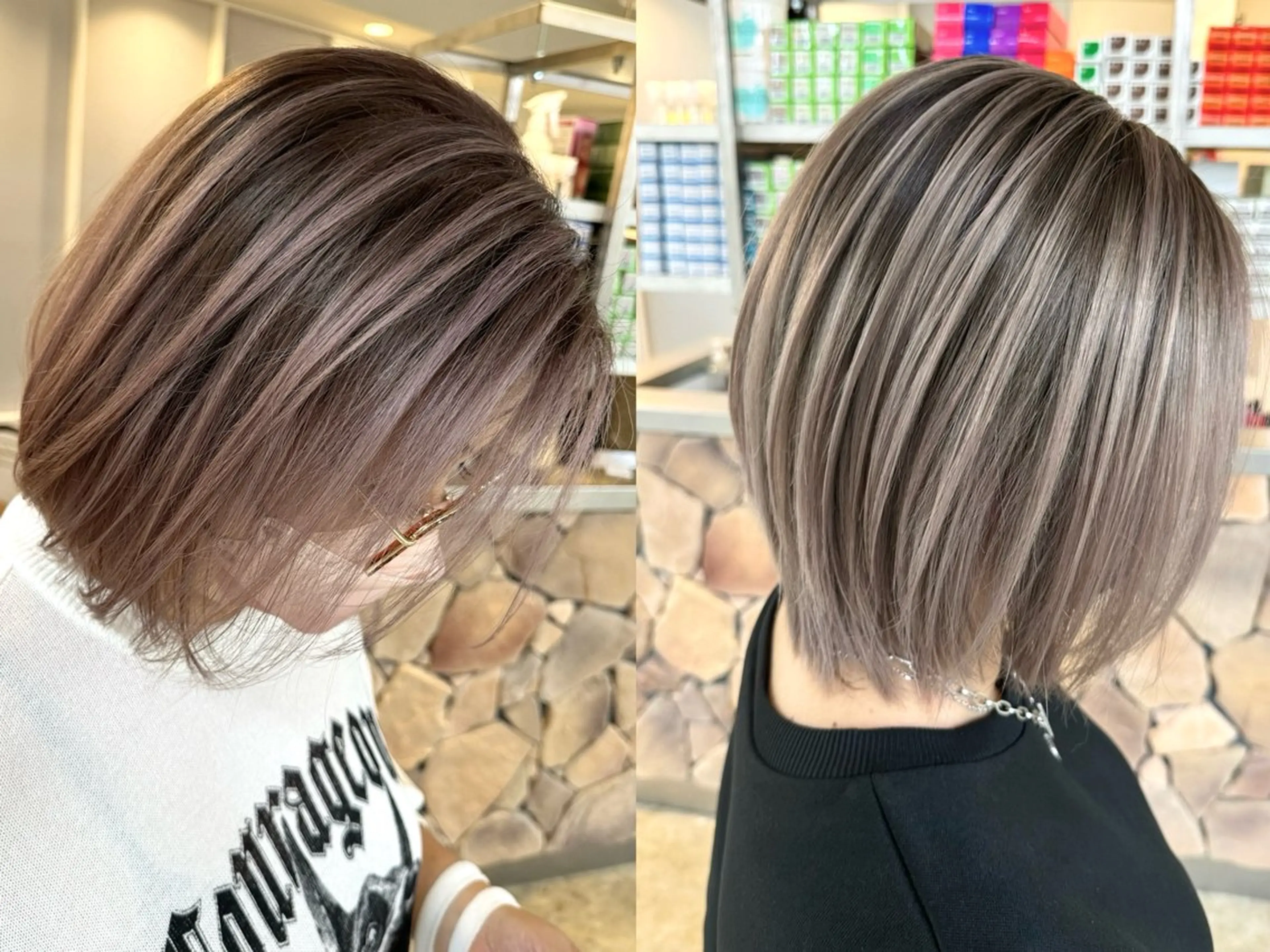 ミディアム Tsuyoki .のヘアスタイル