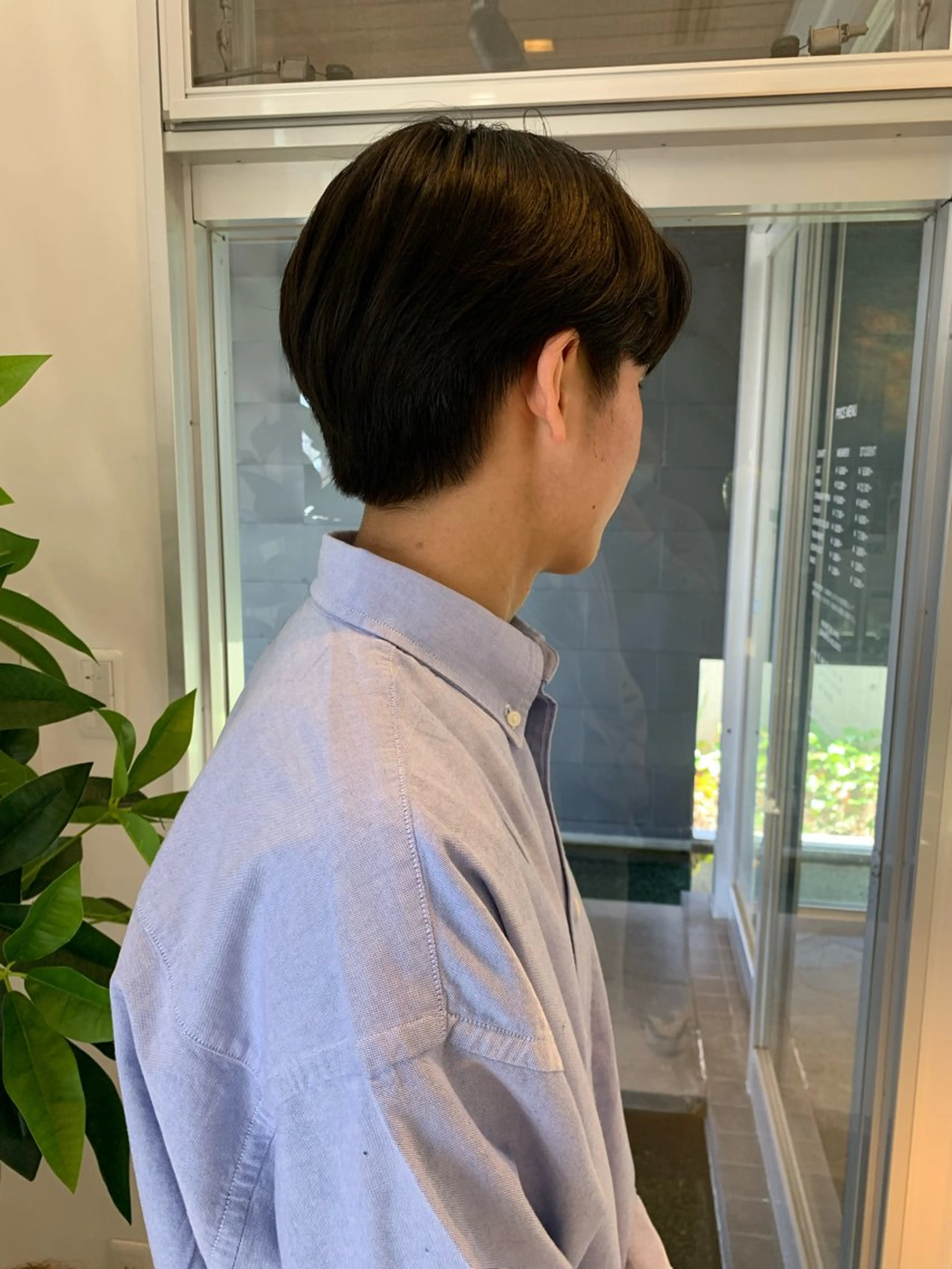 メンズ 名竹聖治/透明感 カラー/縮毛矯正のヘアスタイル