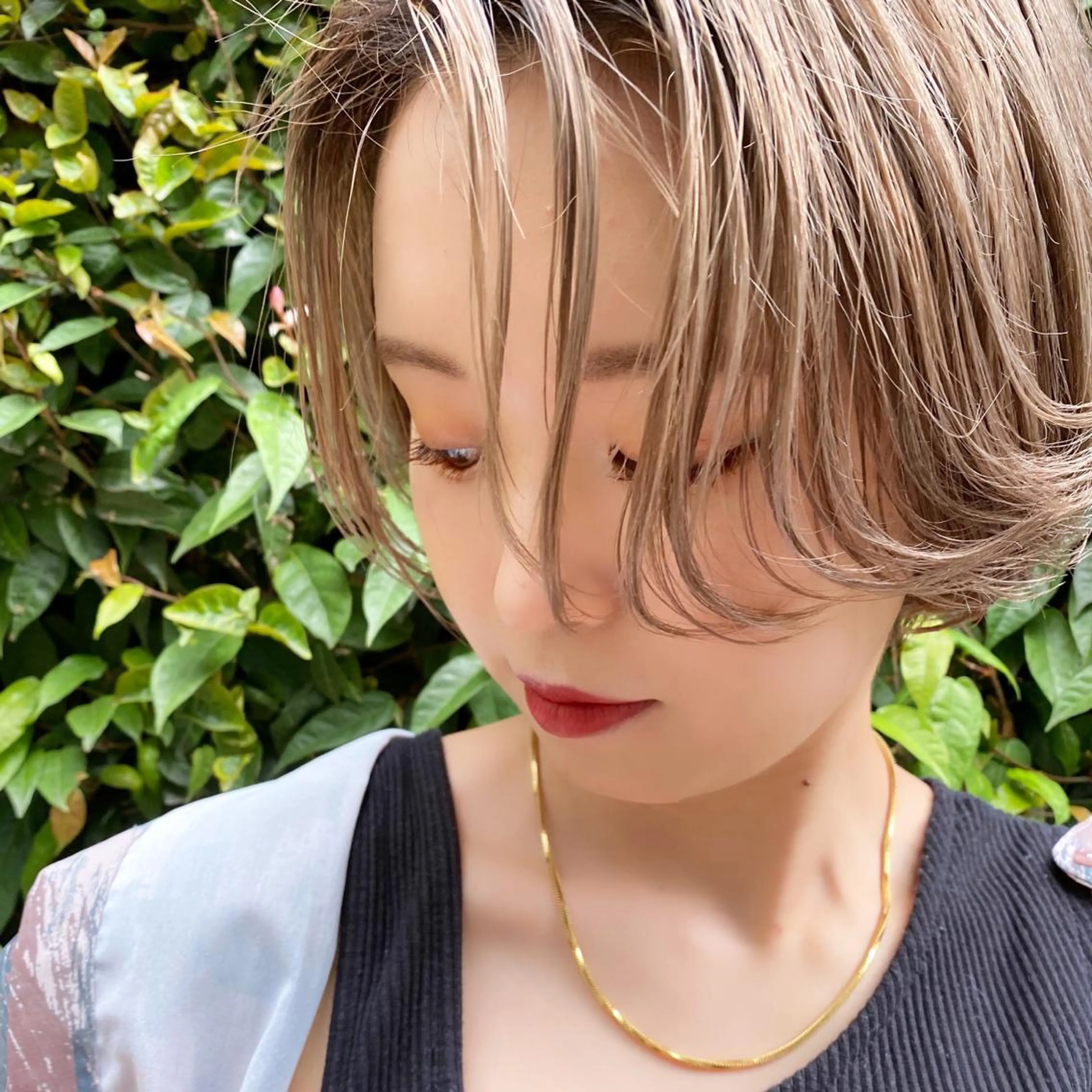 ショート パーマ ✨艶髪✨ 奈須晴香のヘアスタイル