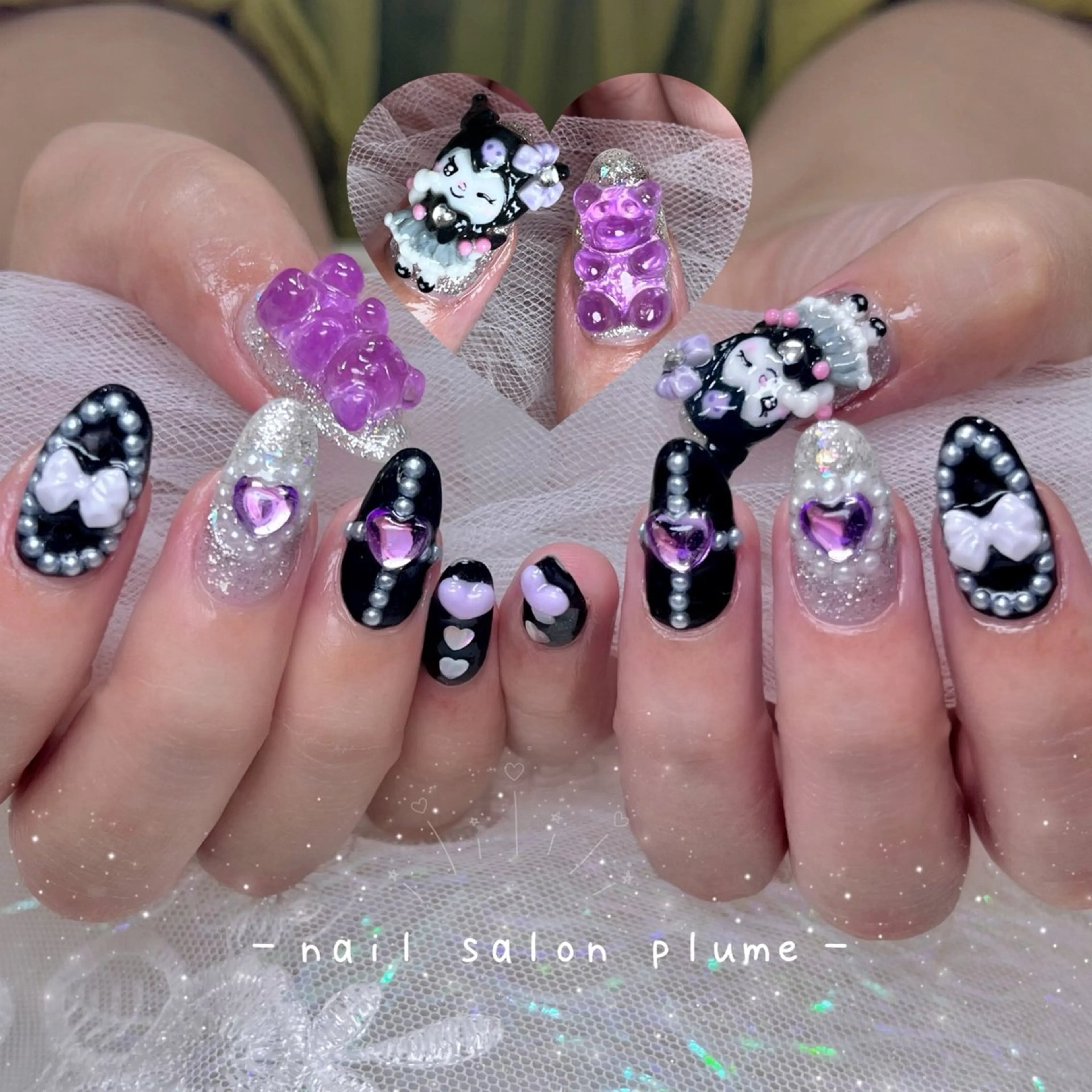 ネイル ハンドネイル plume nail ☆韓国ネイルのネイルデザイン