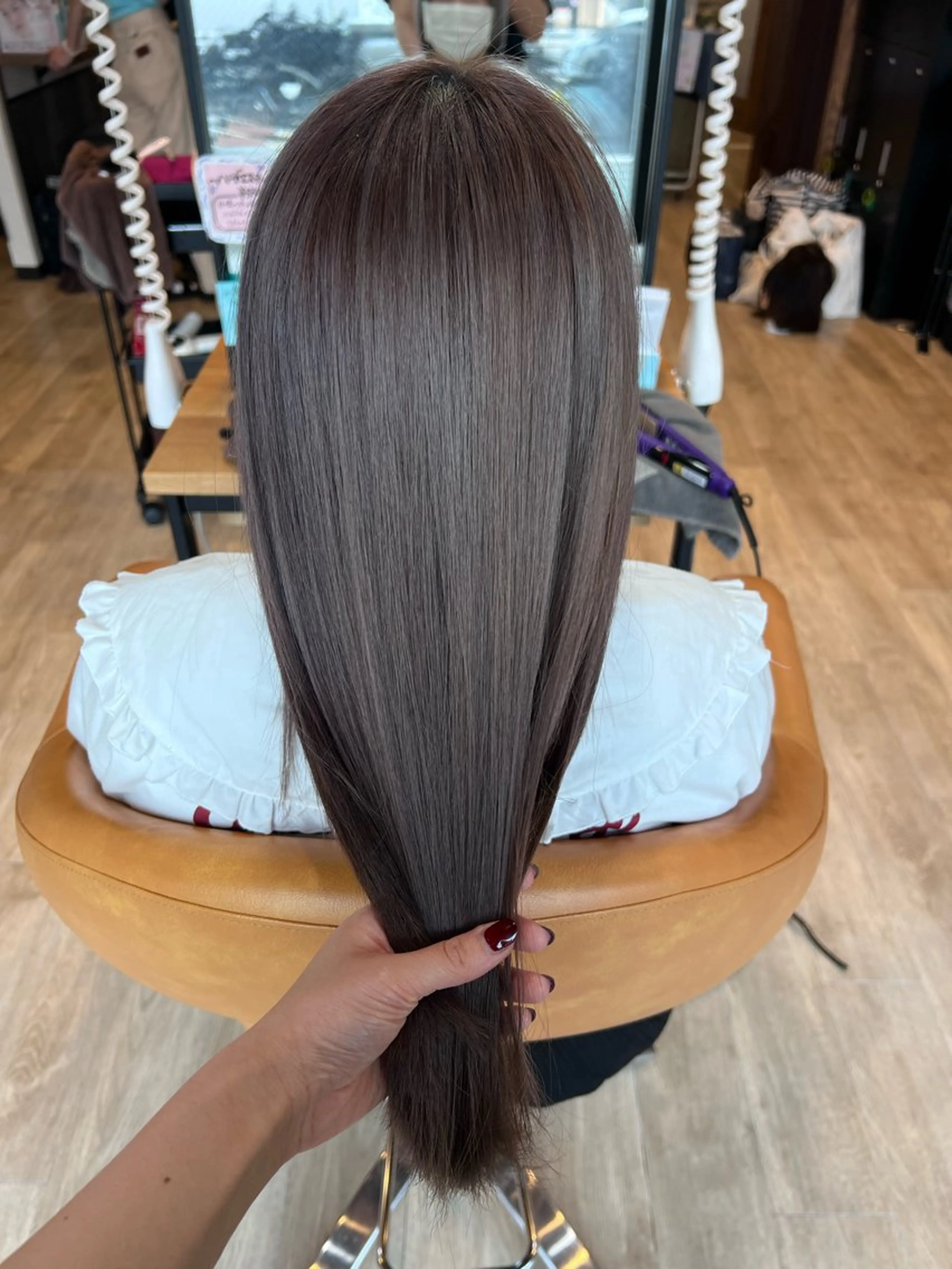 🎀minimo限定🎀 ワンカラー＋髪質改善トリートメントの写真