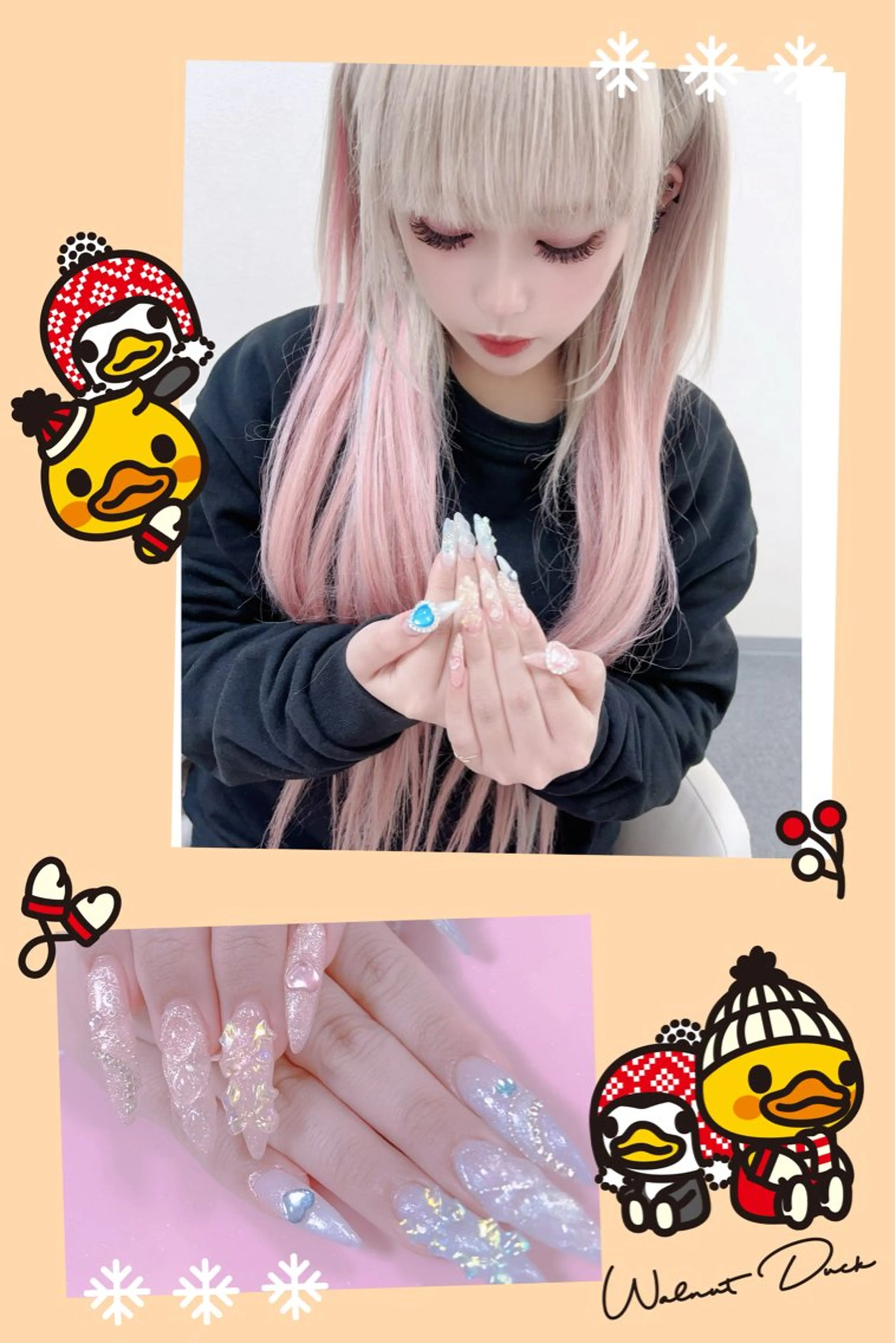 ネイル はぴねす所属・横浜 美夢のネイルデザイン