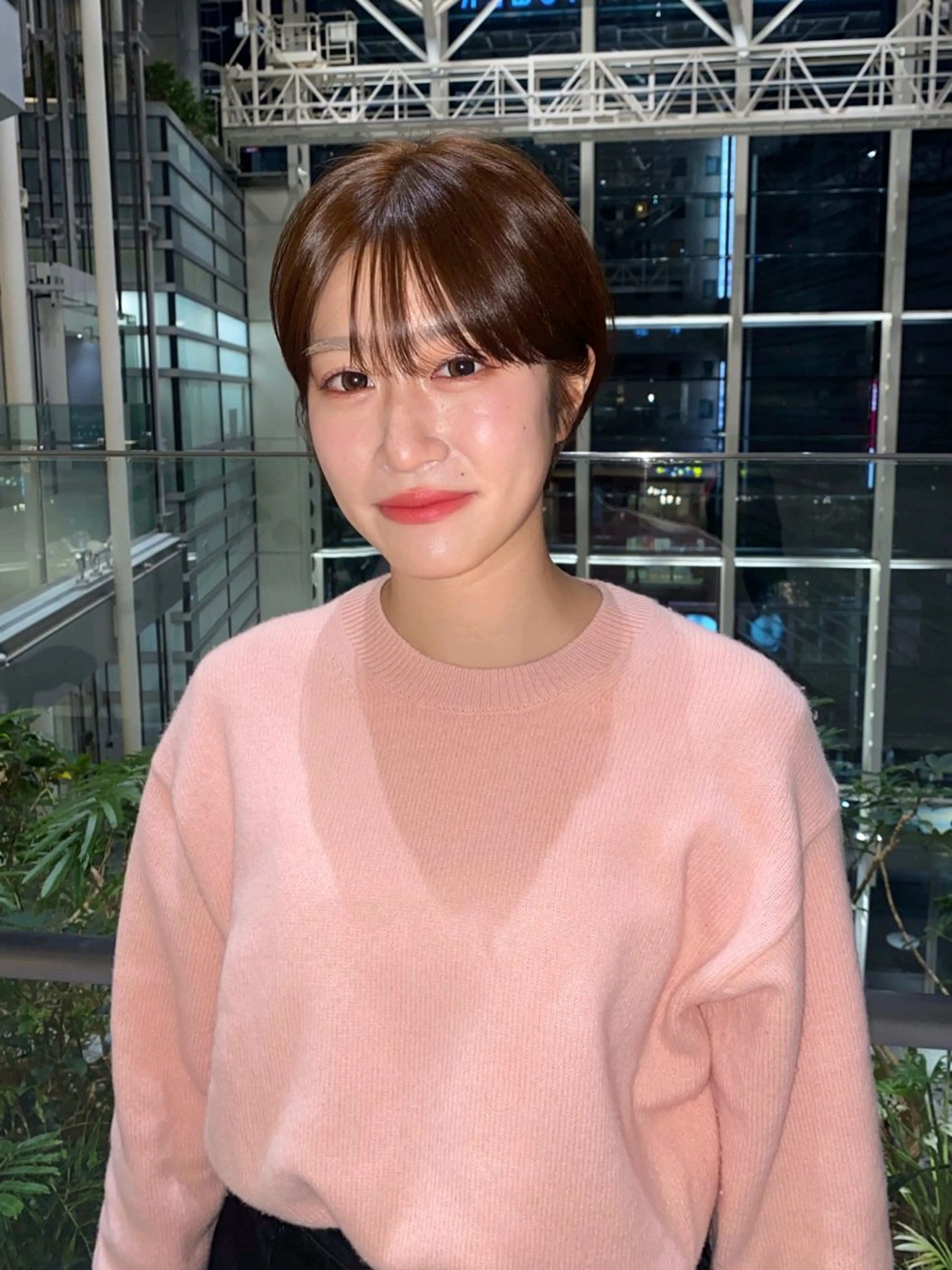 ショート カラー ブラウンカラー カット ヘアカラー トリートメント mai / linoah˚✧のヘアスタイル