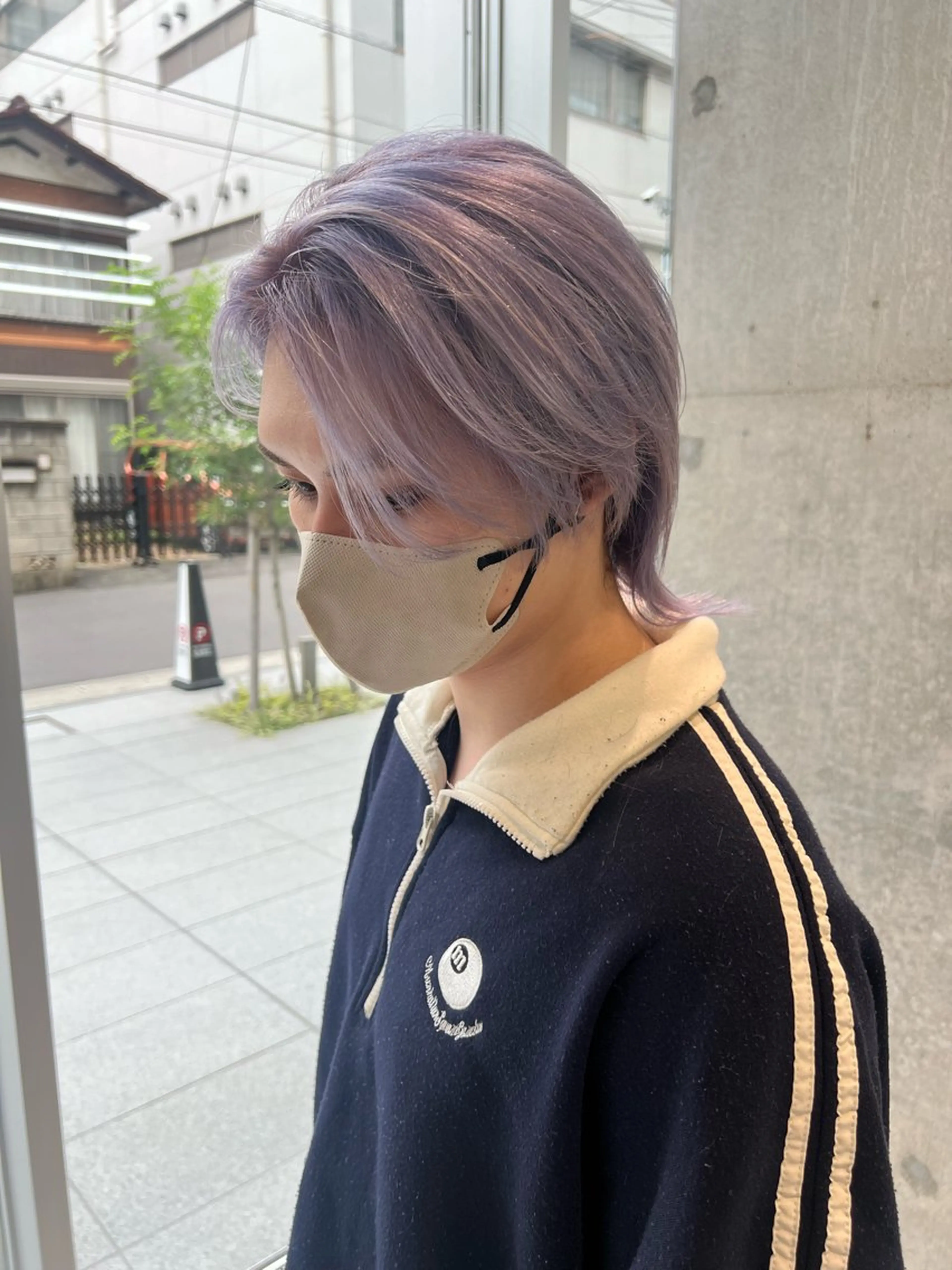 メンズ限定　『カット＋ブリーチ＋カラー（Trは＋¥1100）』の写真