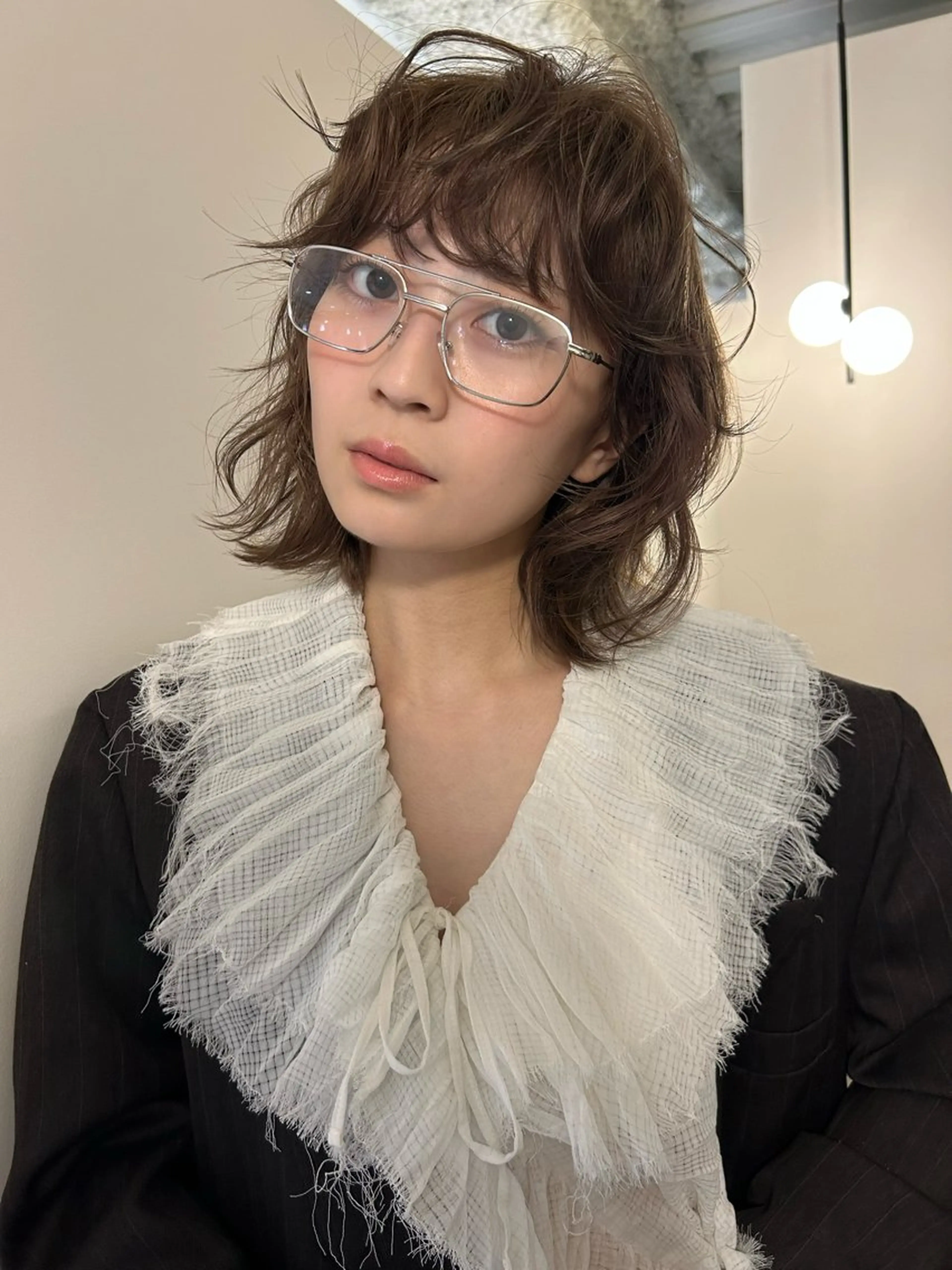 ミディアム カラー yewscent / konaのヘアスタイル