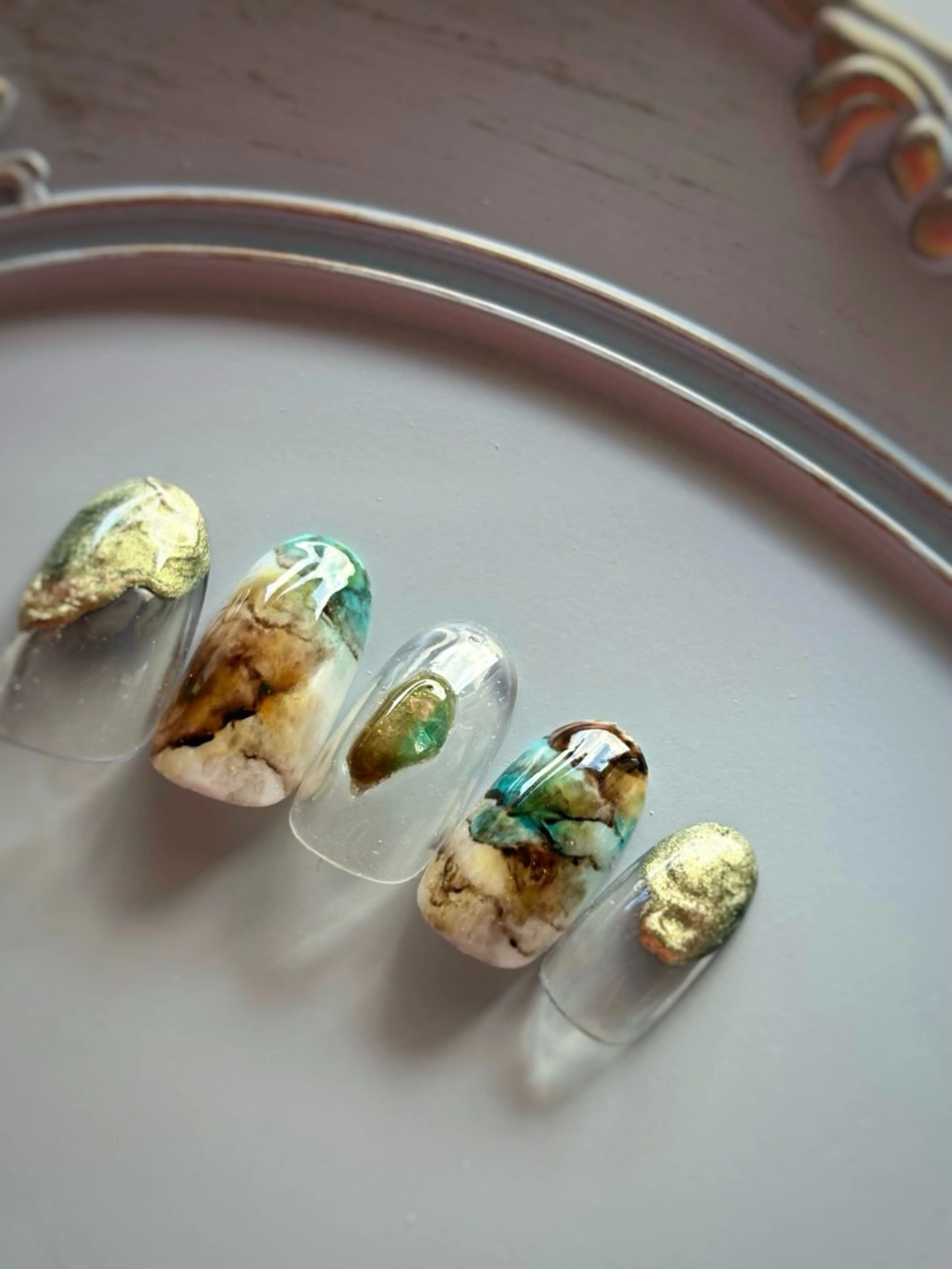 ネイル アートネイル カジュアル ハンドネイル FIORITURA Maikoのネイルデザイン