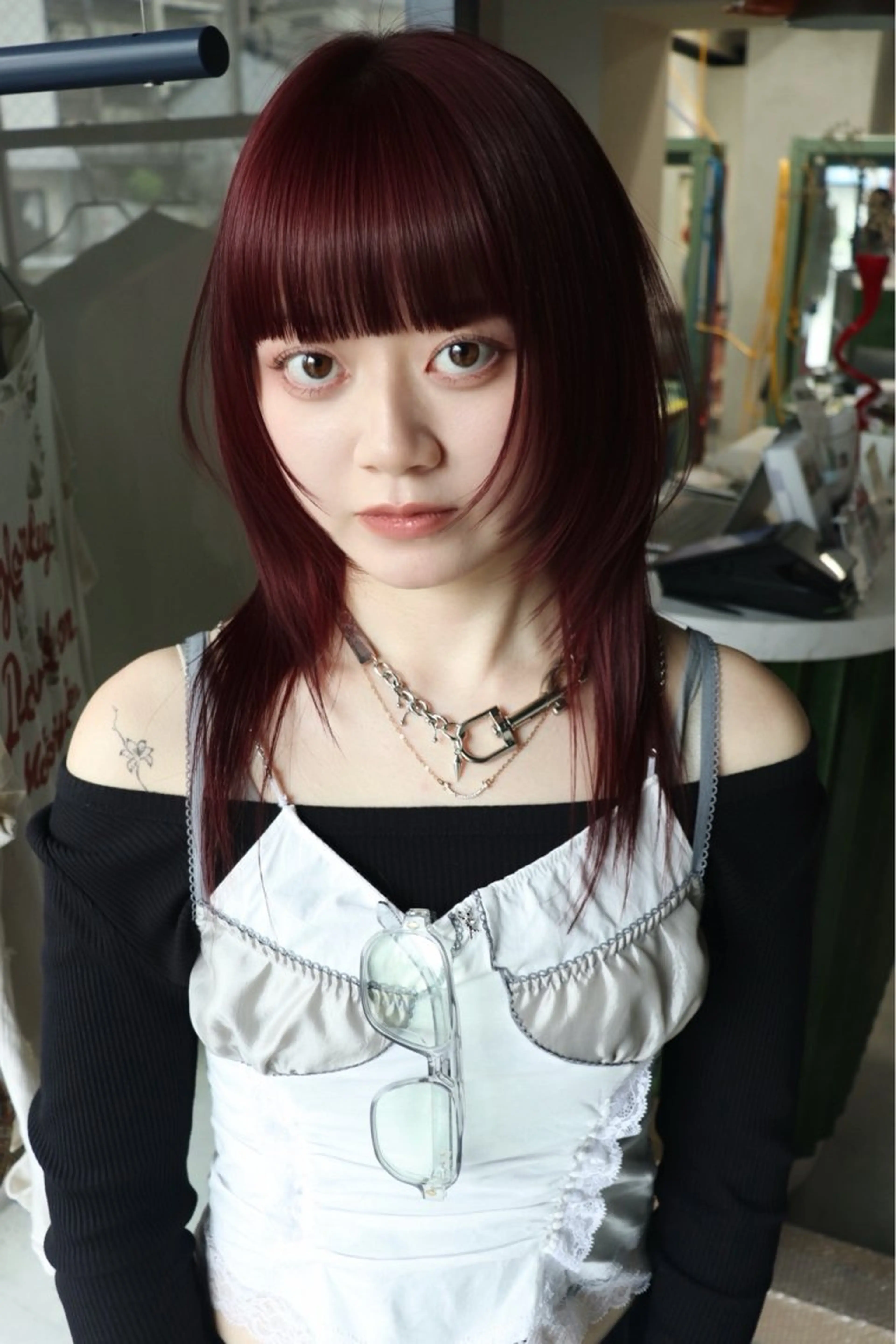 ロング カラー カット ヘアカラー トリートメント 🧡色落ちまで2度綺 麗なカラー🧡ヨシキのヘアスタイル