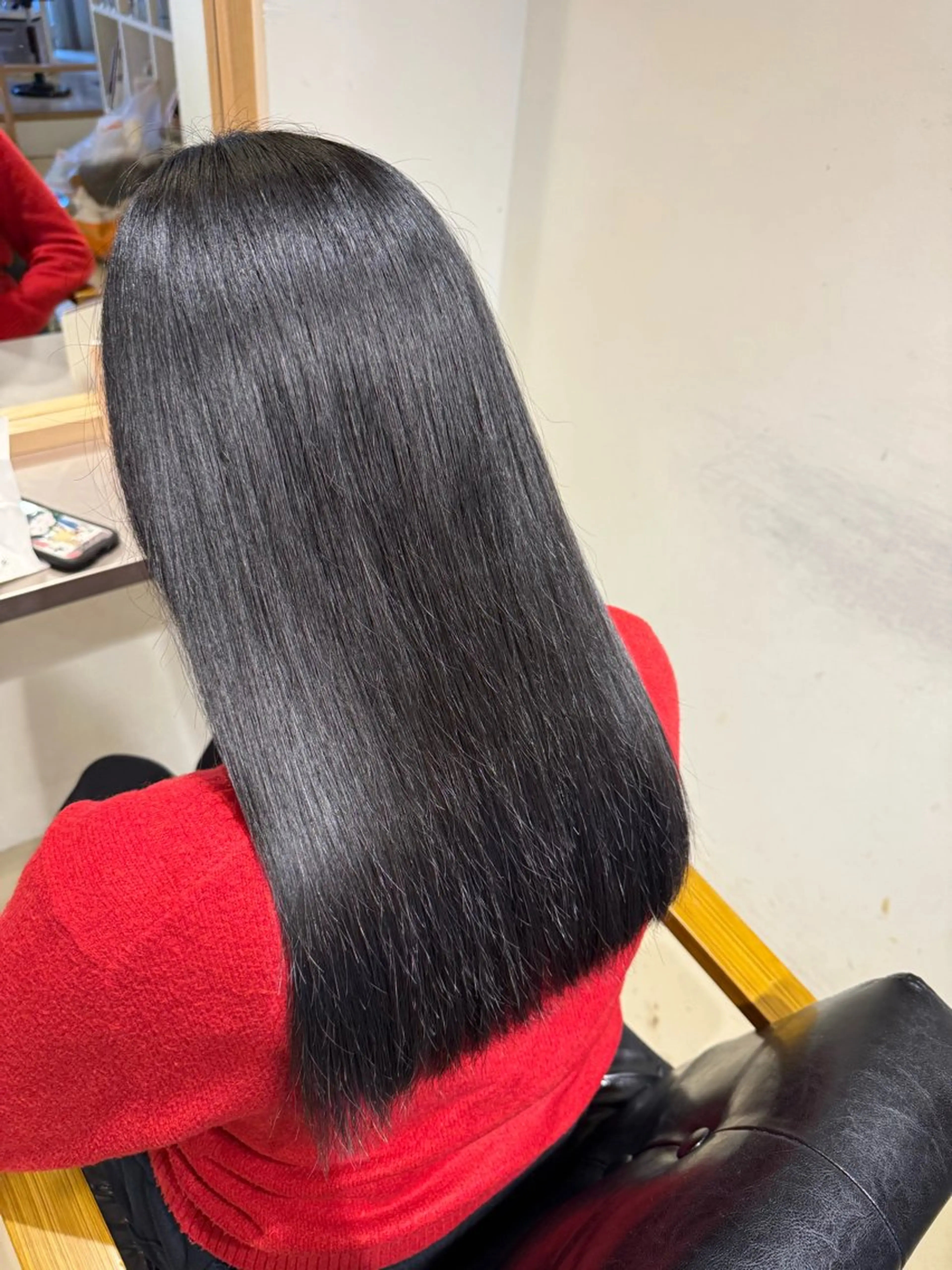 ロング 縮毛矯正 龍澤 海人のヘアスタイル