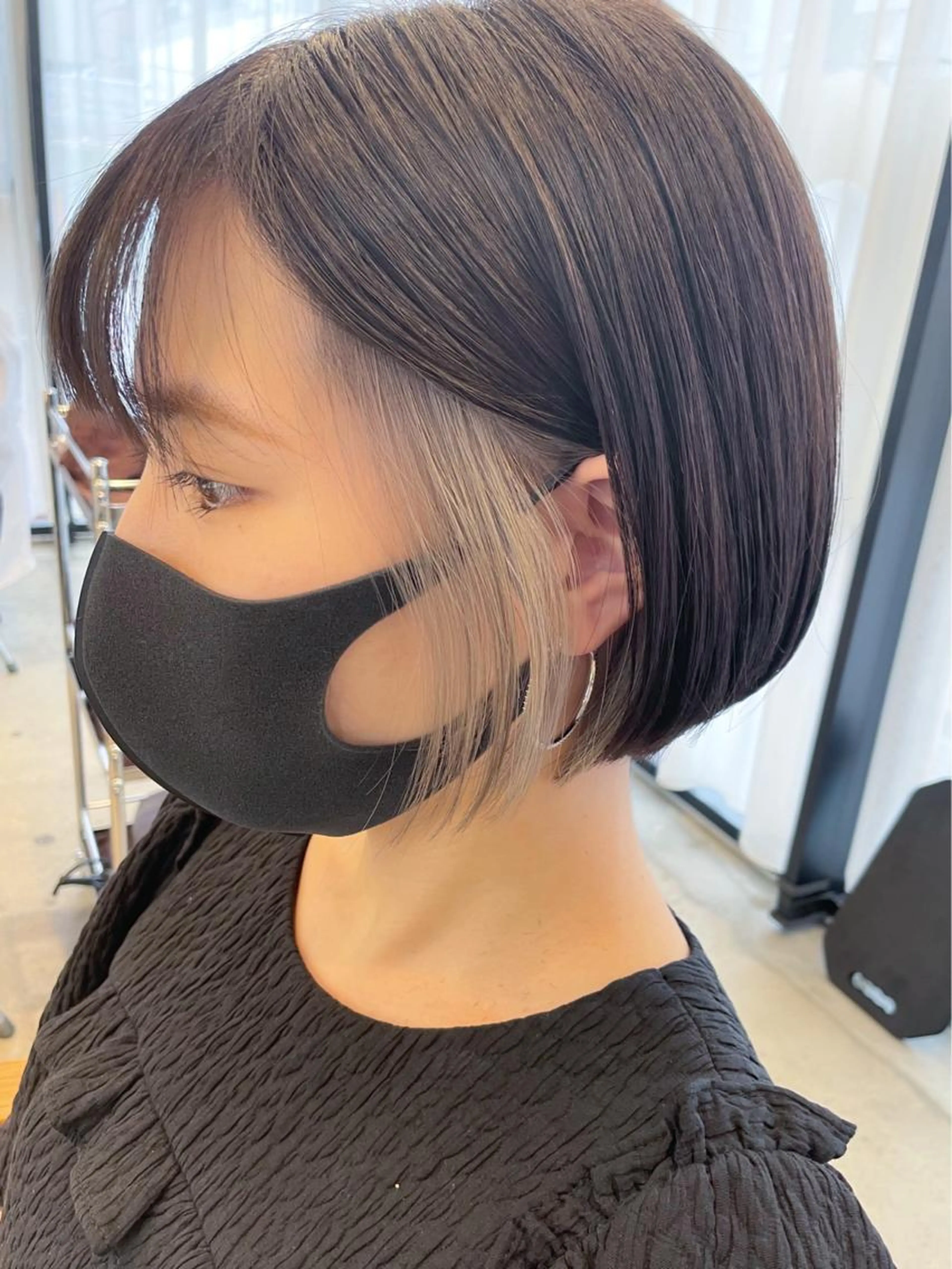 似合わせカット➕インナーカラー🌈➕ フルカラー➕ナノケアトリートメント🤍の写真