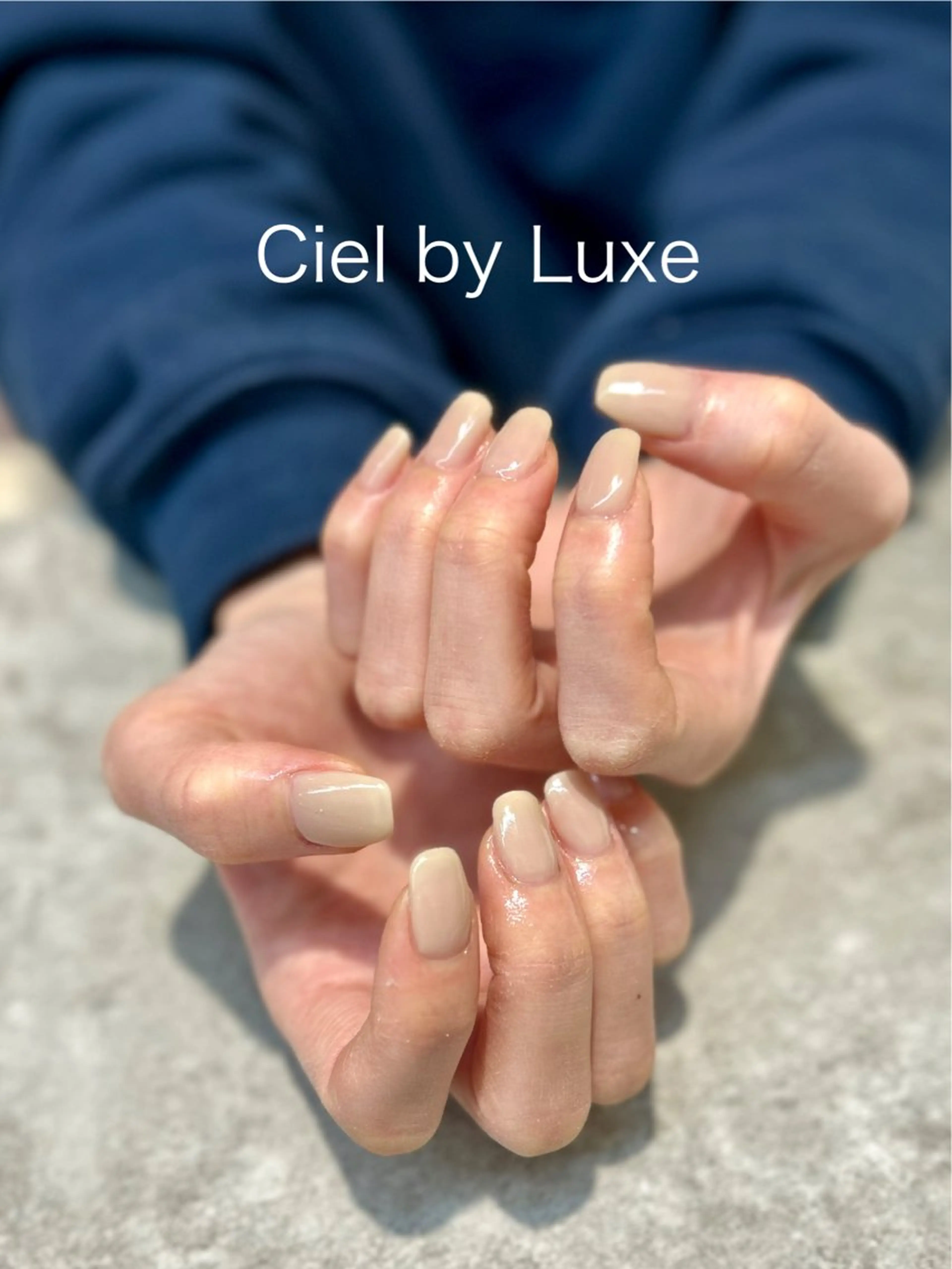 ネイル ワンカラーネイル CielbyLuxe manamiのネイルデザイン