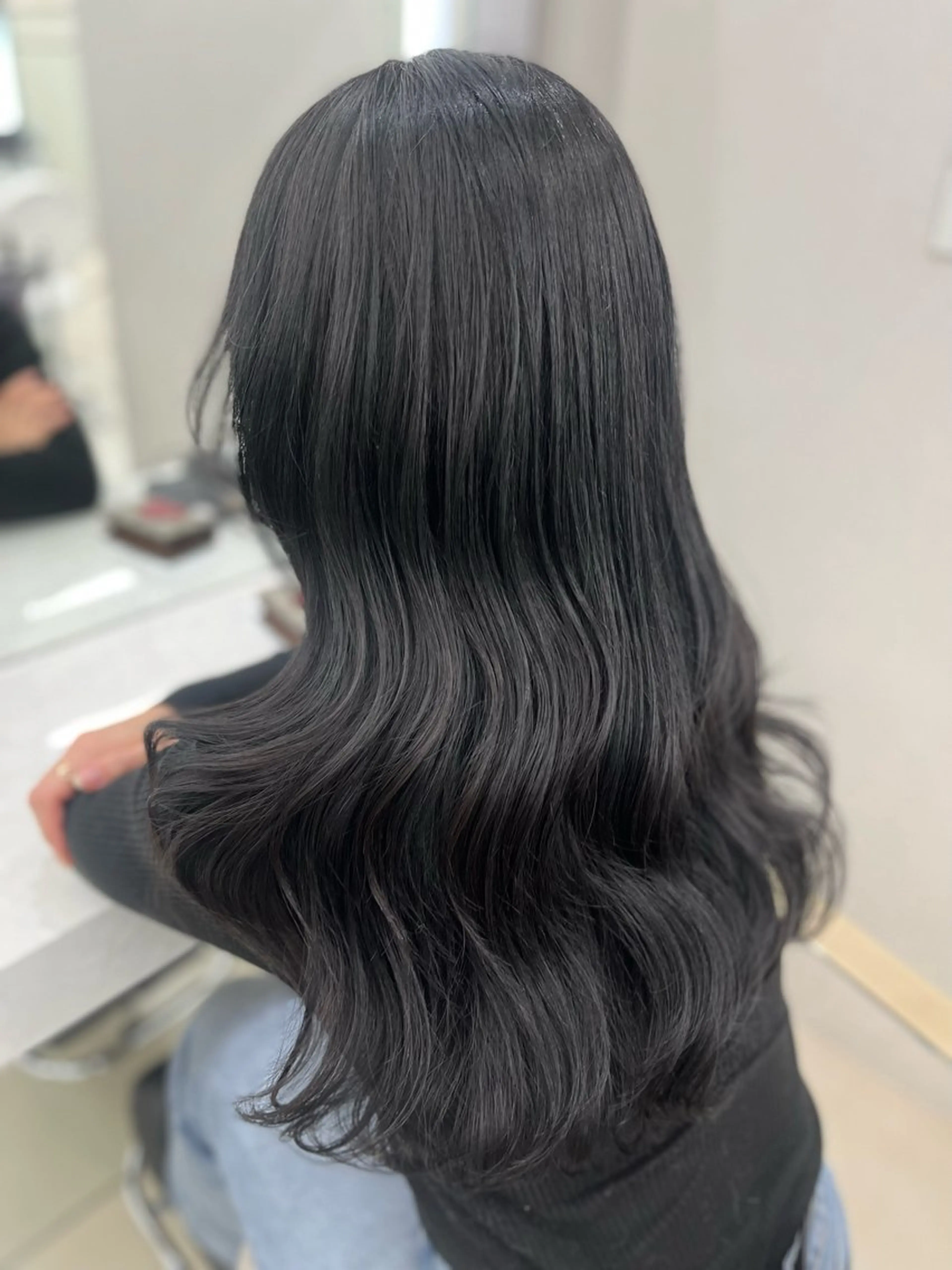 カラー+補修トリートメント🫧✨の写真