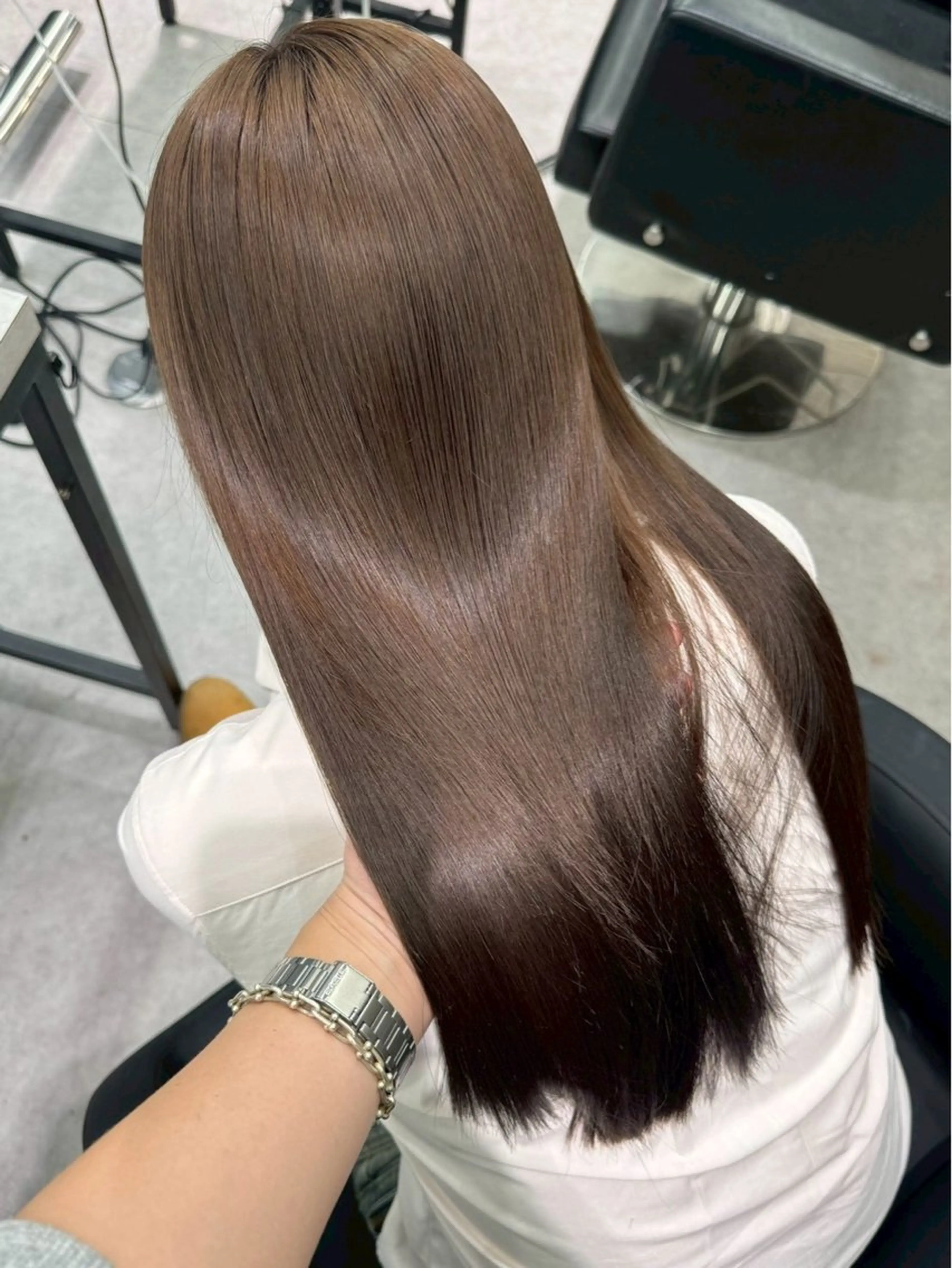 カラー ヘアカラー ミルクティー/渋谷 shunta🌟🌟のヘアスタイル