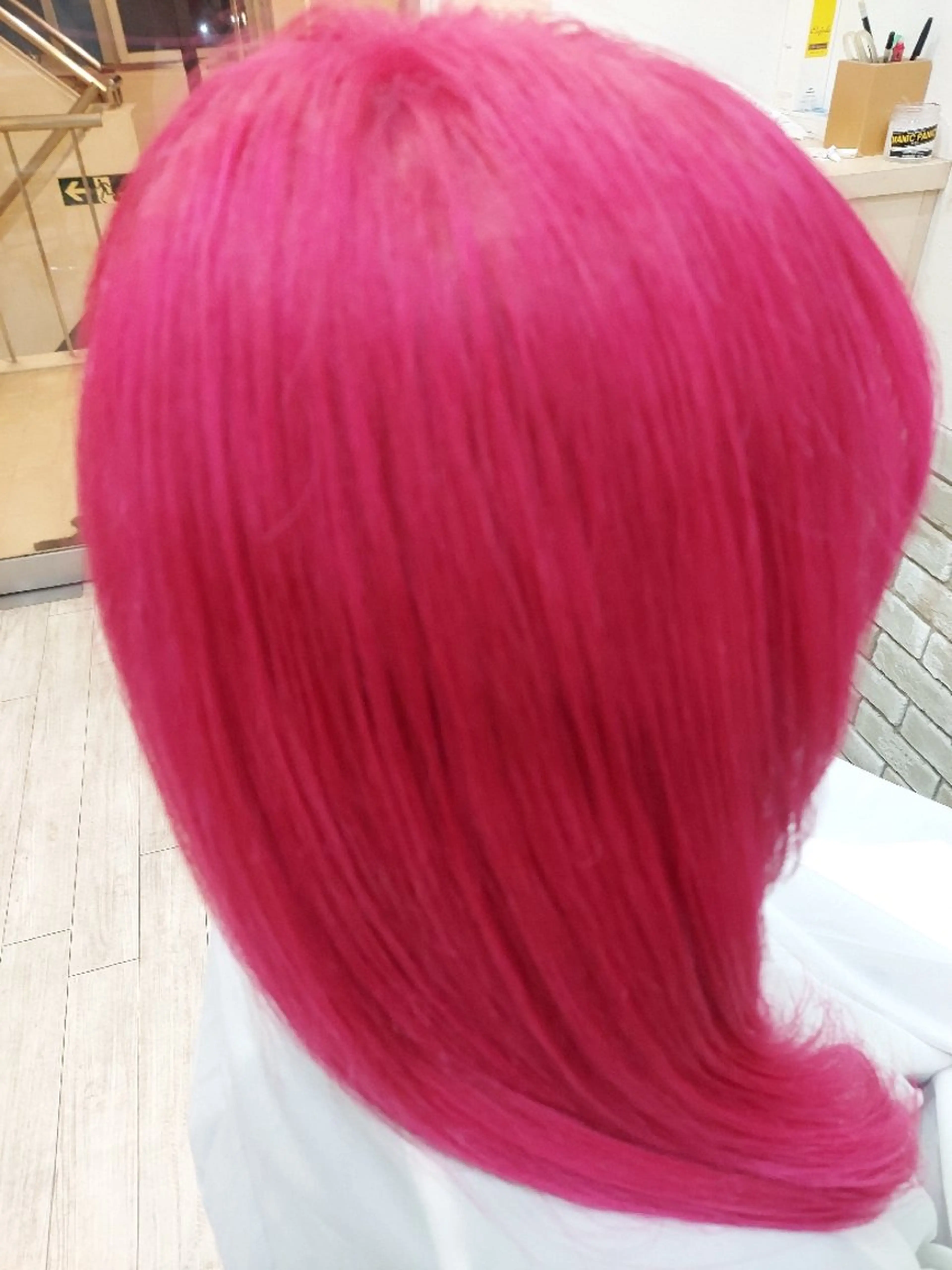 セミロング 三好 アキラのヘアスタイル