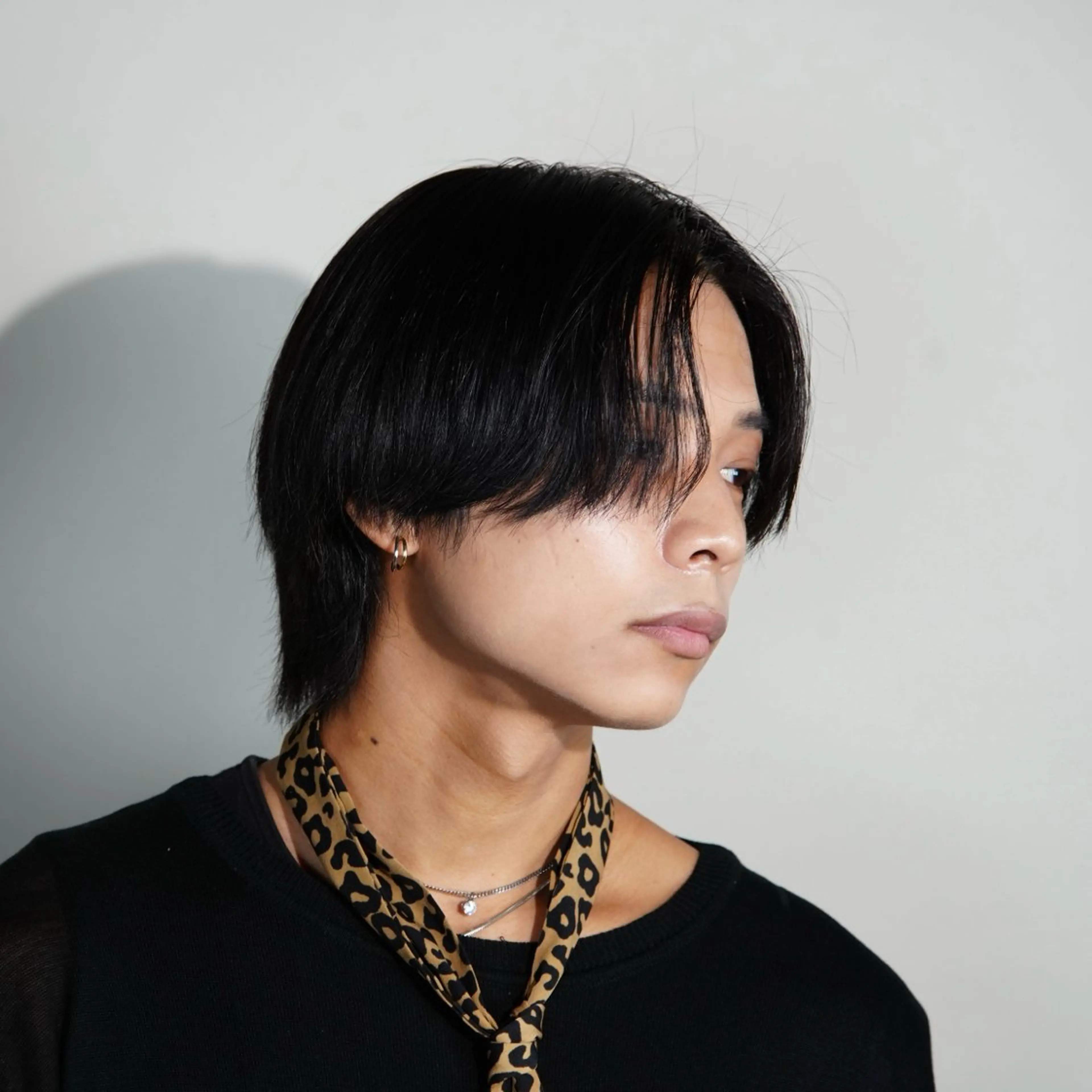 ミディアム カラー パーマ メンズ カット ハイトーン/メンズマ ッシュ/KYOHEIのヘアスタイル