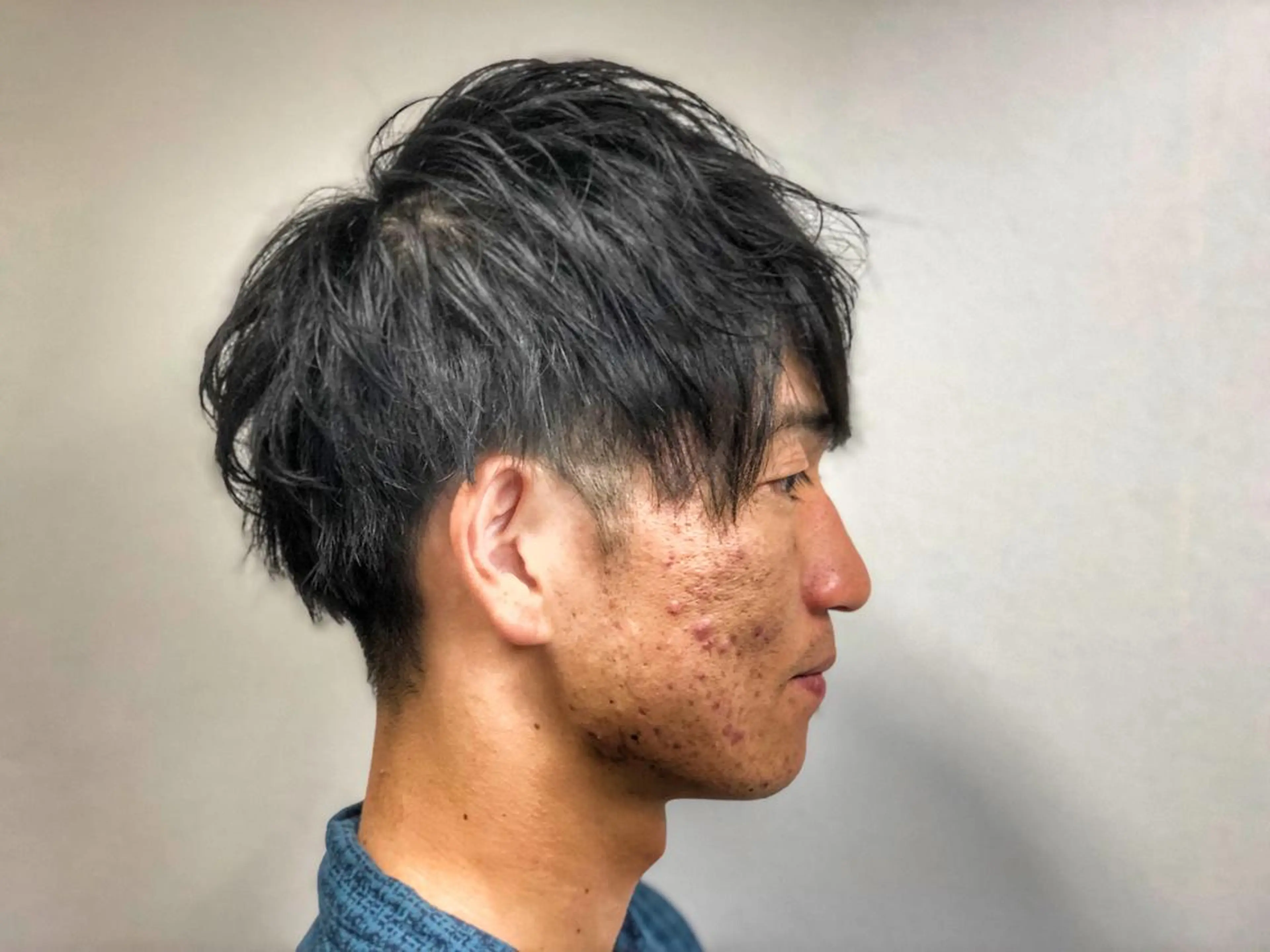 ショート メンズ 美髪矯正 Rioのヘアスタイル