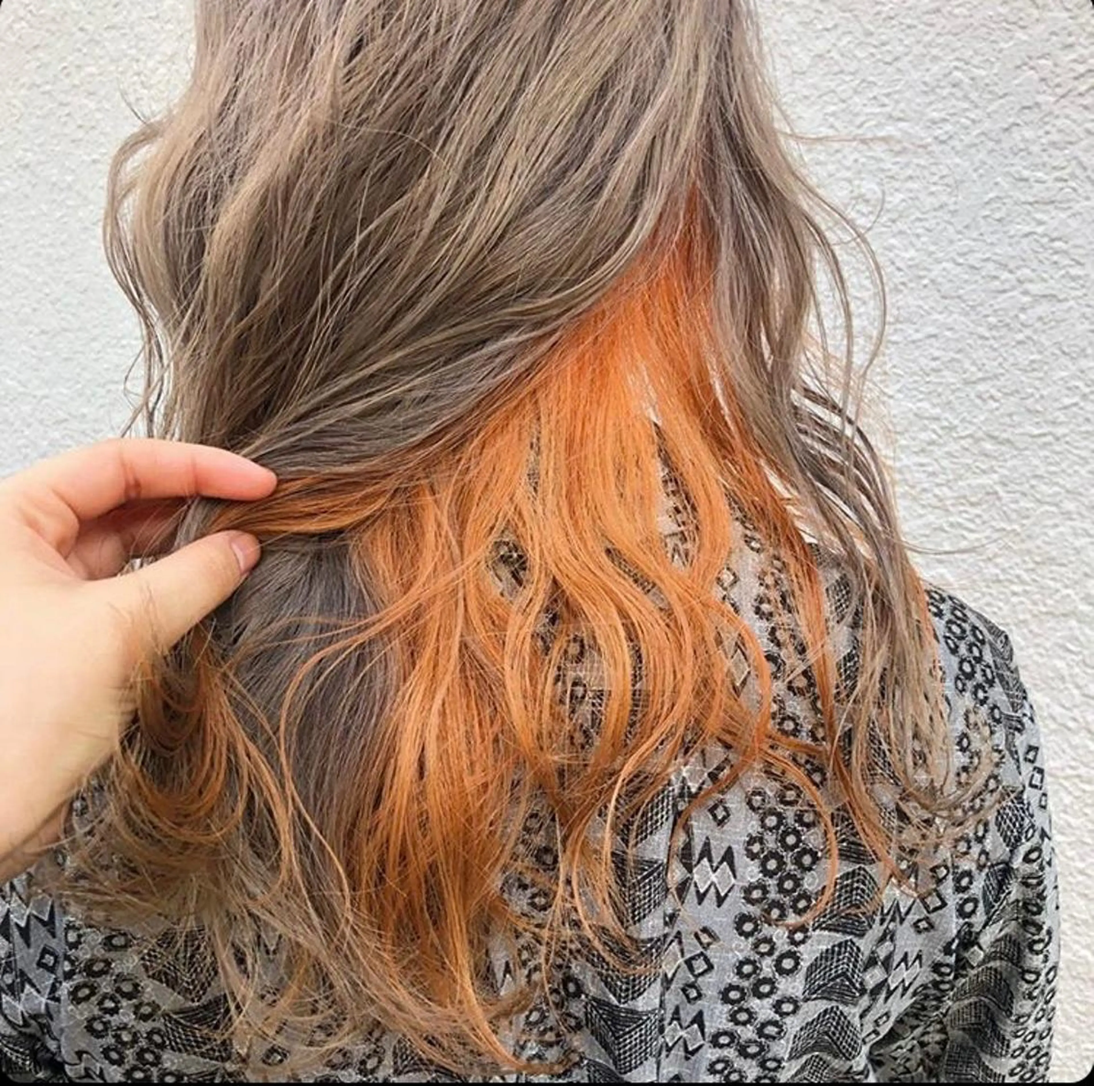 ロング カラー インナーカラー i sのヘアスタイル