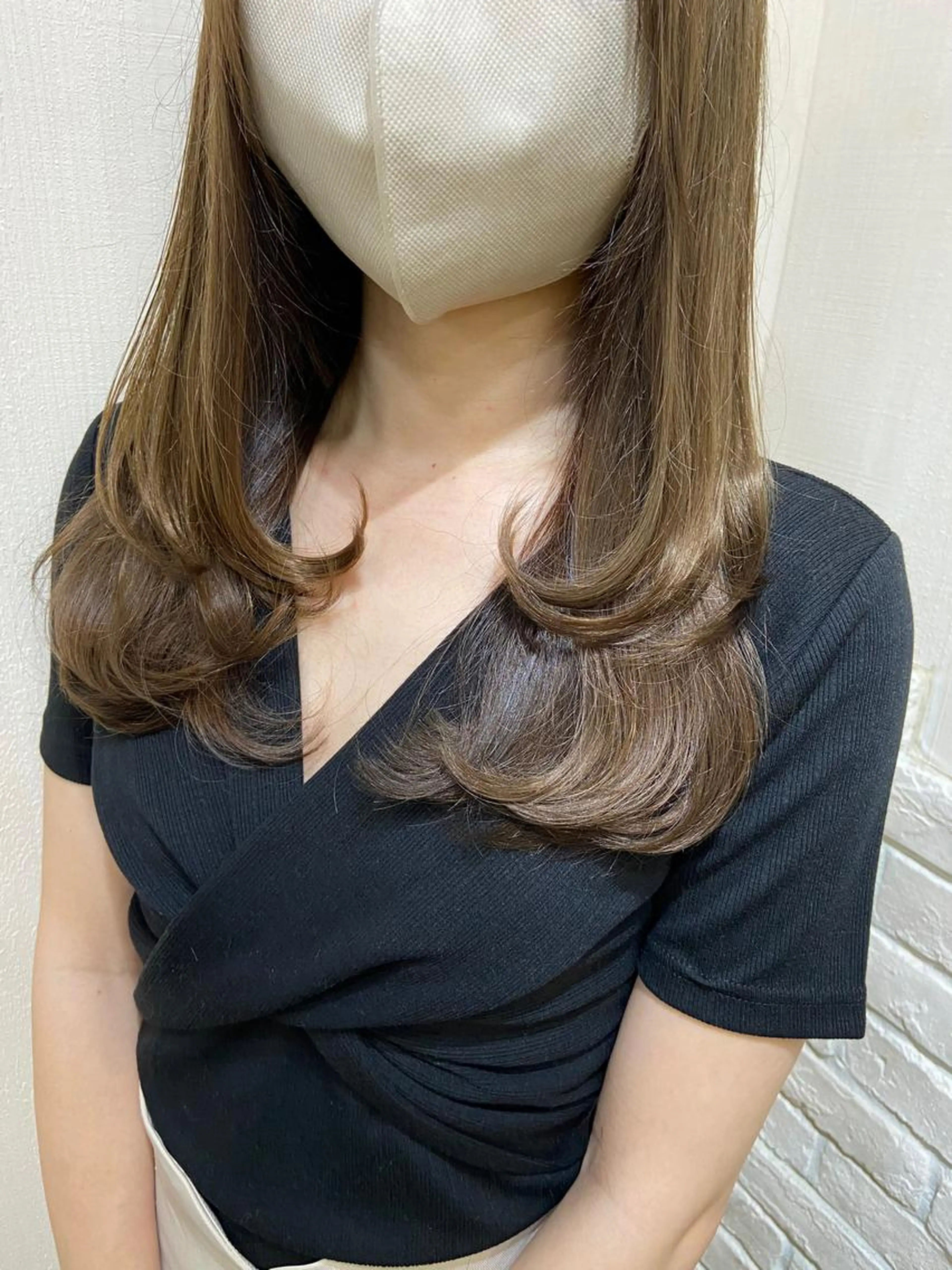 ☘️2回目3回目リピーター様☘️カット+カラー+髪質に合わせたトリートメント(ブリーチ無し)の写真