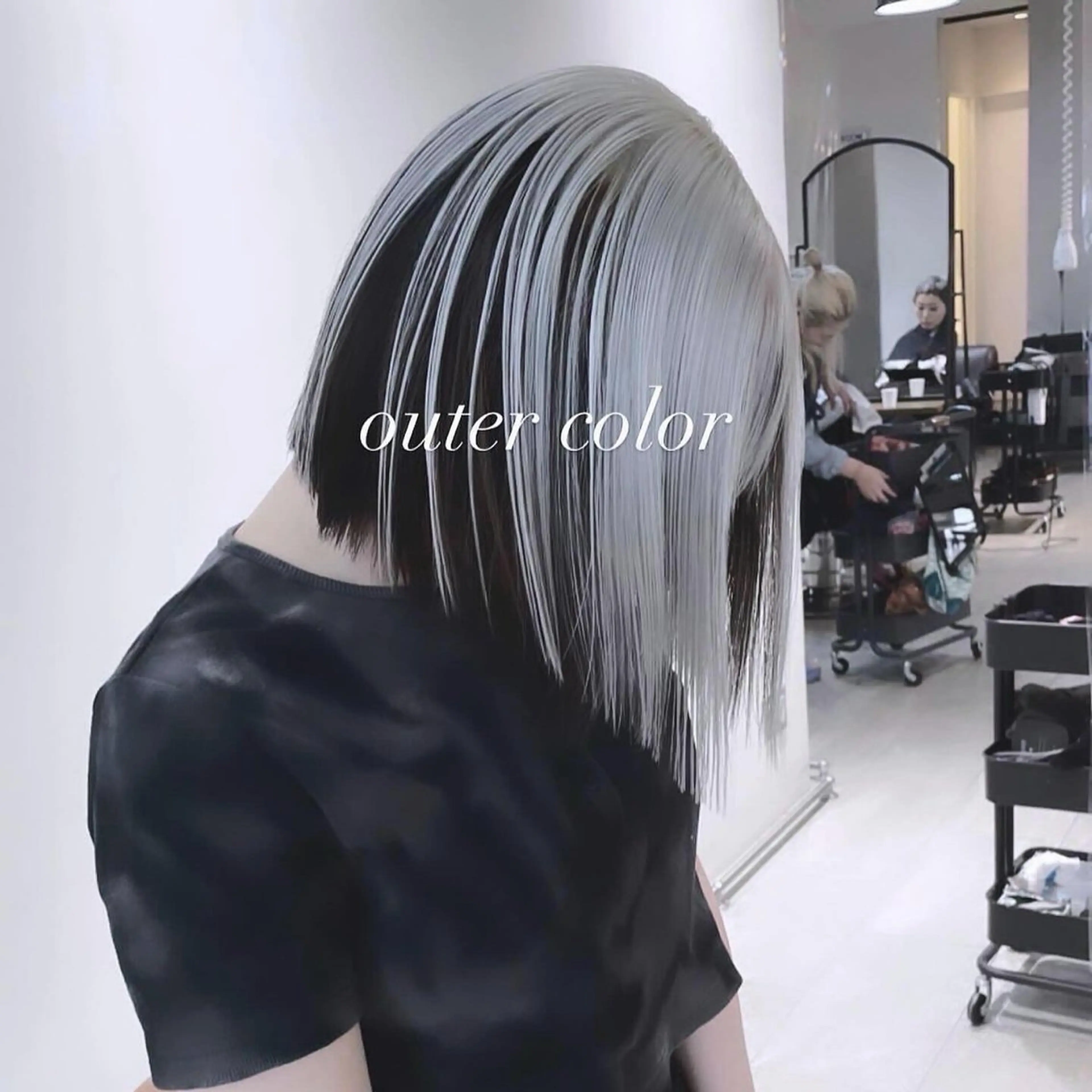ショート カラー カット ヘアカラー トリートメント ヘアセット 💜ハイトーン💛 マジカルかいちゃんのヘアスタイル