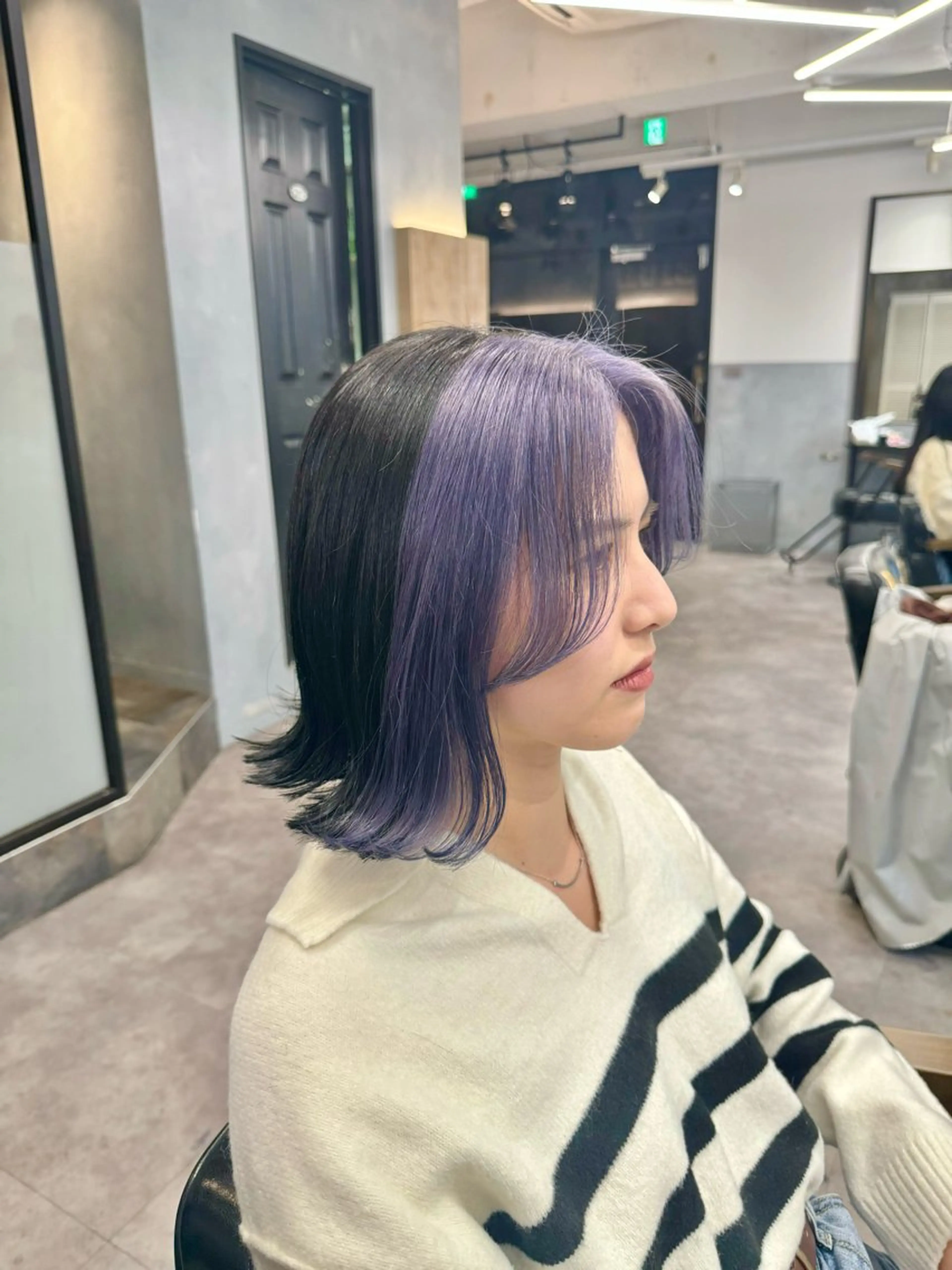 ミディアム カット ヘアカラー トリートメント ✨本日空きあります✨ 遠田コウヘイ🌟のヘアスタイル
