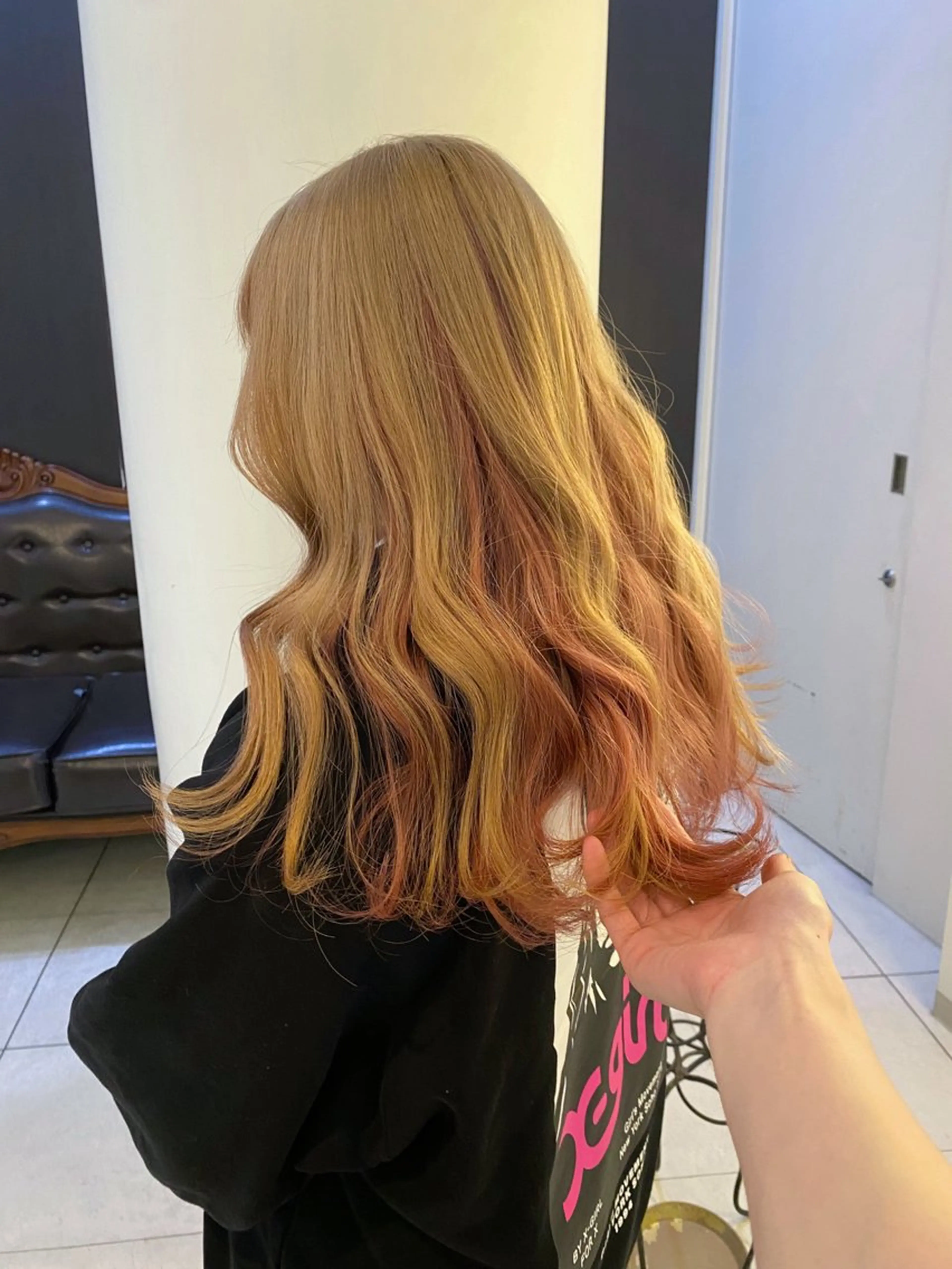 ロング カラー カット ヘアカラー トリートメント mai / linoah˚✧のヘアスタイル