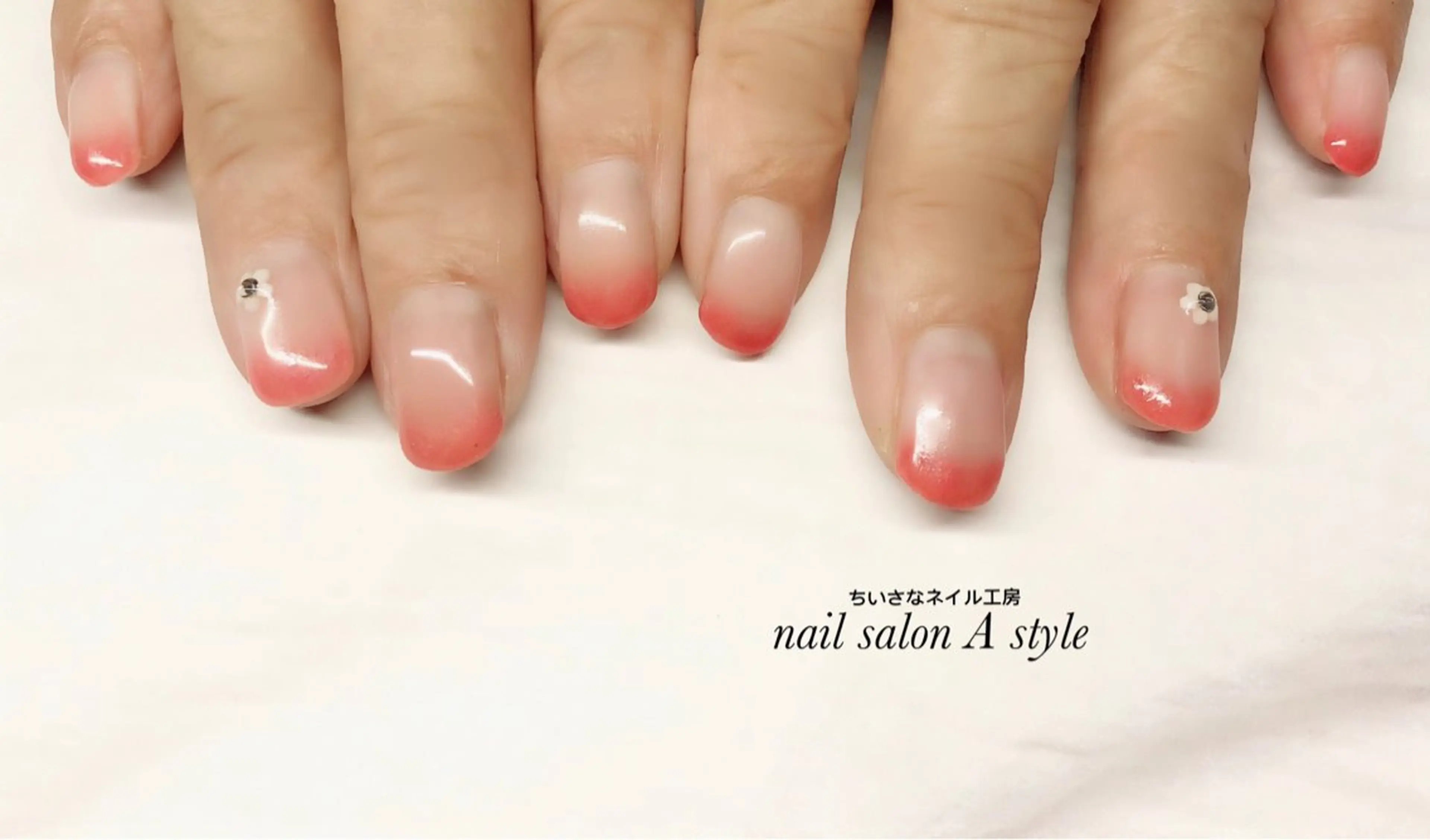ネイル グラデーション ピンク nail salon A styleのネイルデザイン