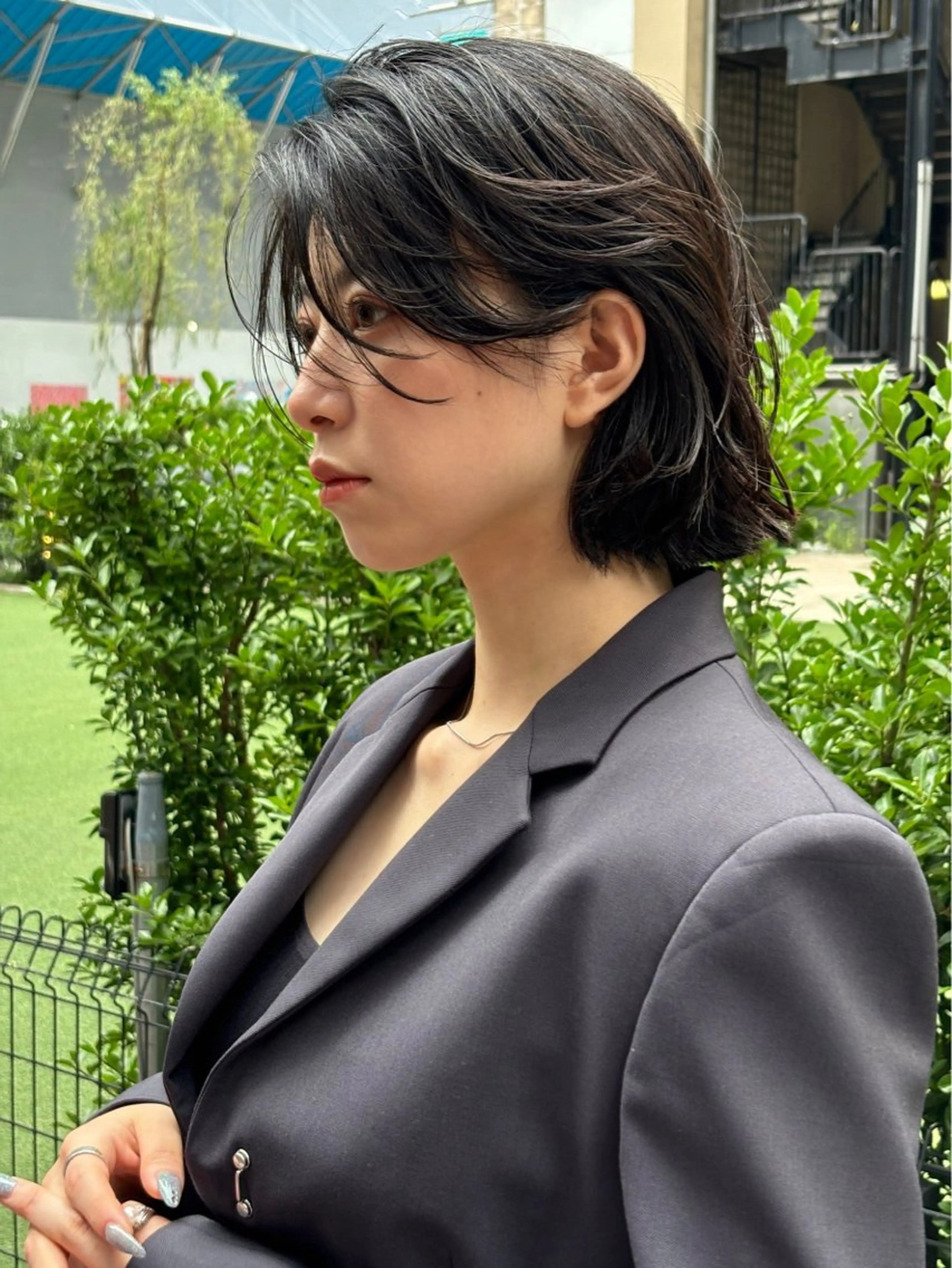 ミディアム MINX中村 公亮/デザインパーマのヘアスタイル