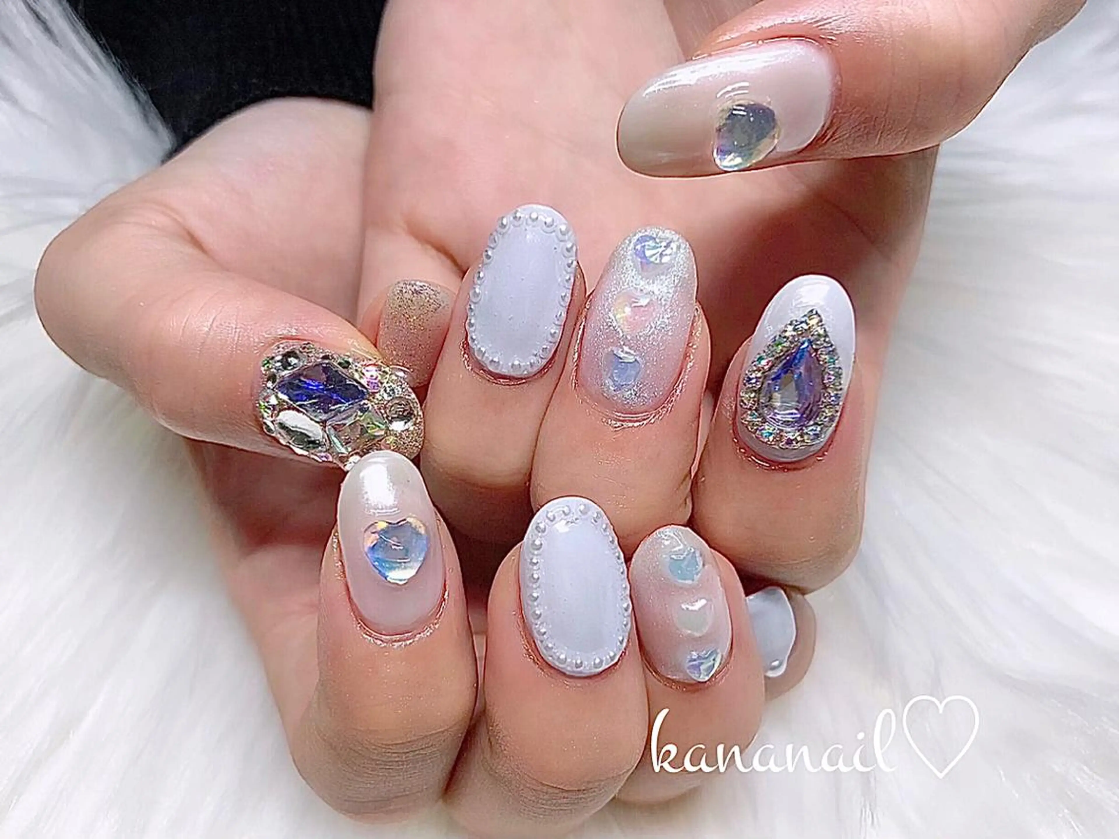 ネイル ミディアムネイル kananail ♡のネイルデザイン