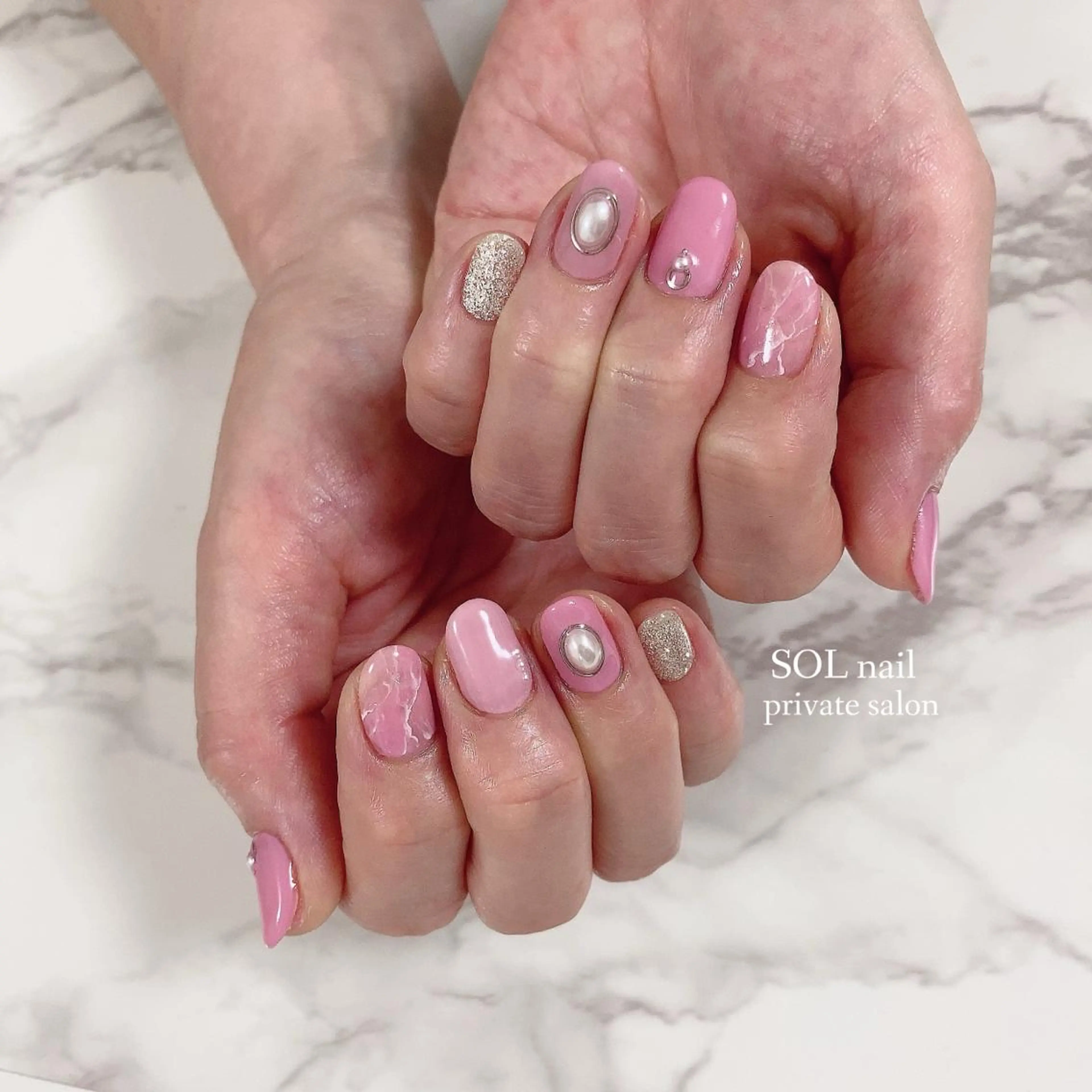 ネイル ハンドネイル SOL NAILのネイルデザイン