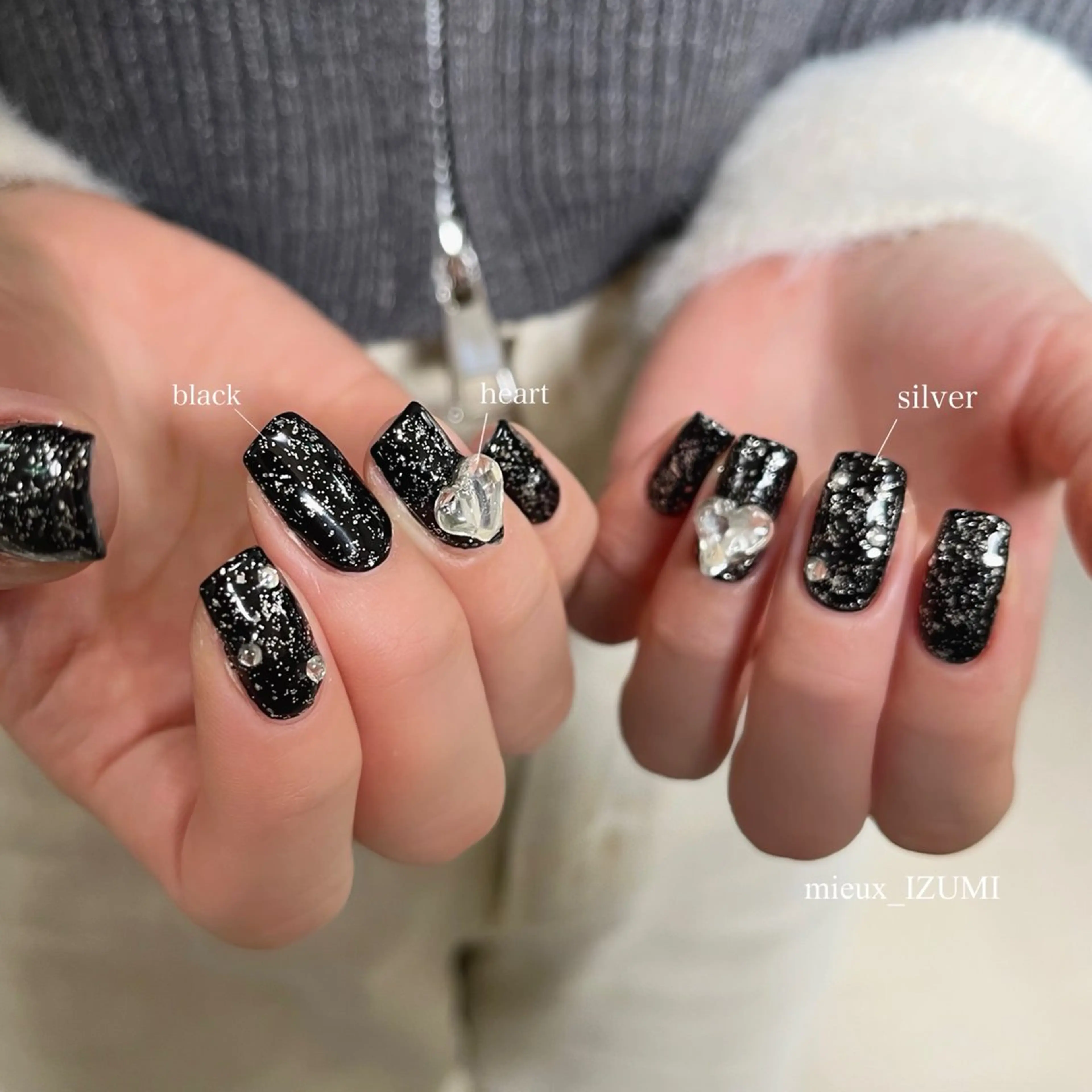 ネイル IZUMIꕤnail 堺筋本町｜心斎橋のネイルデザイン