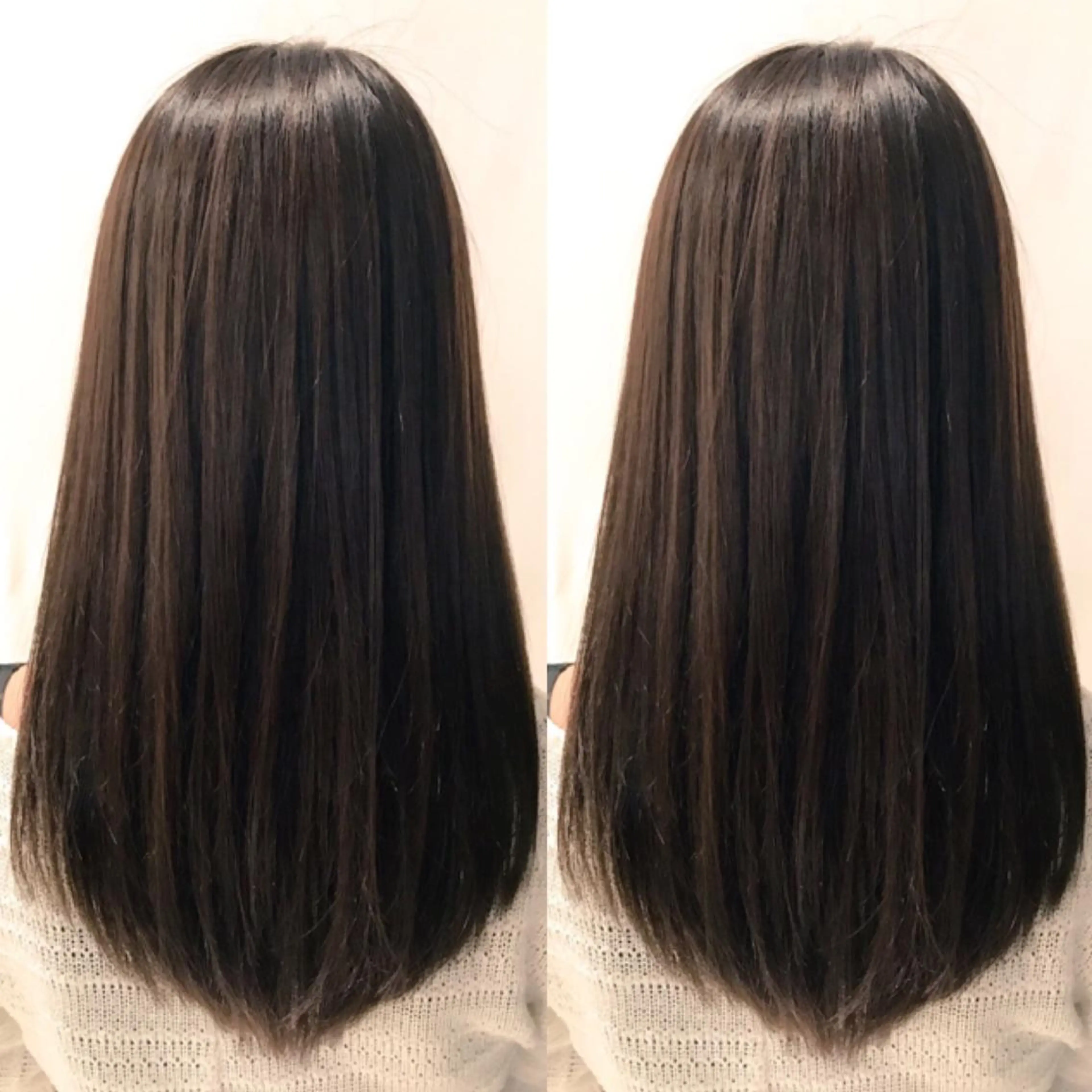 ロング 縮毛矯正 yui .のヘアスタイル