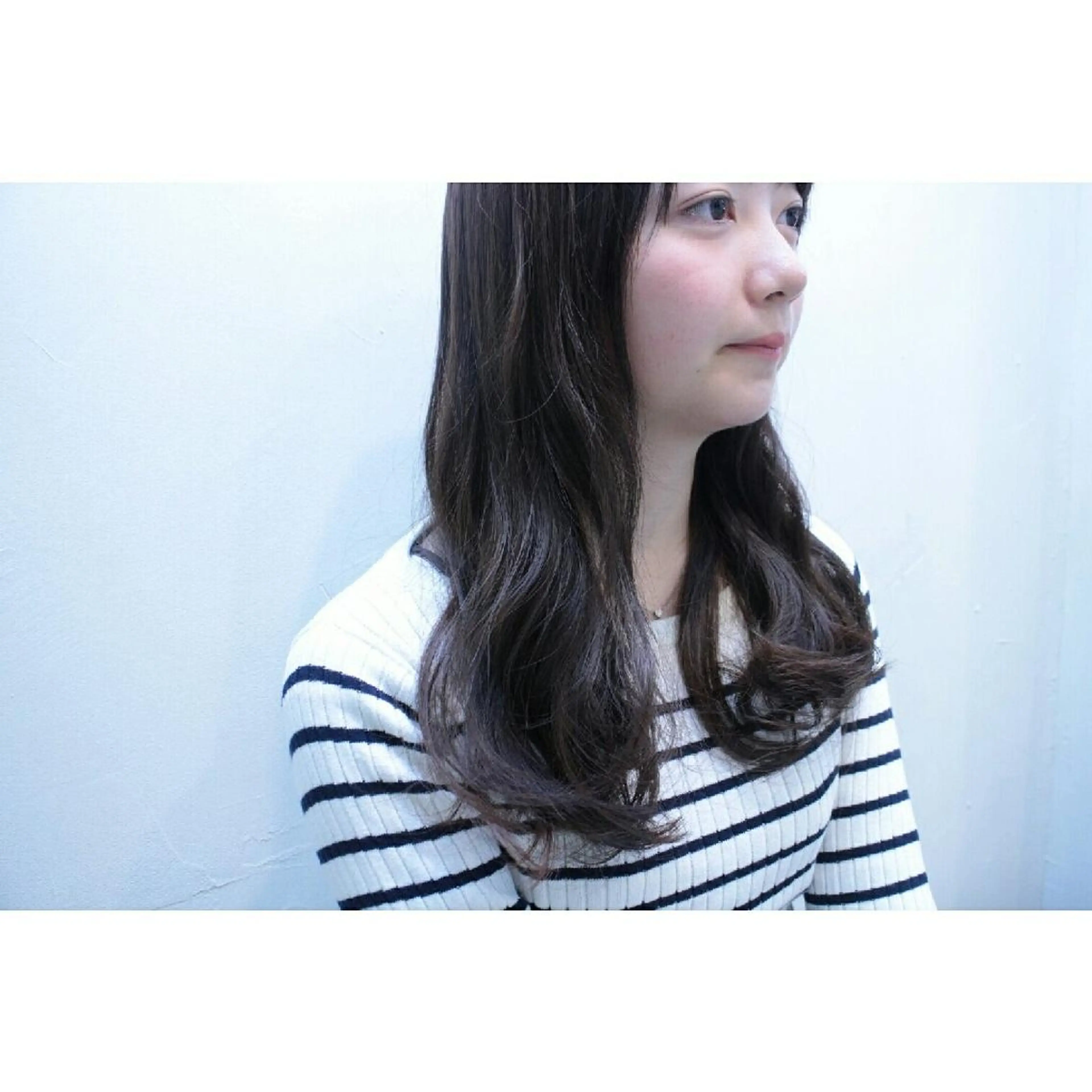 カラー アッシュ 透明感カラー クニモトハルナ ボブ/柔らかカラーのヘアスタイル