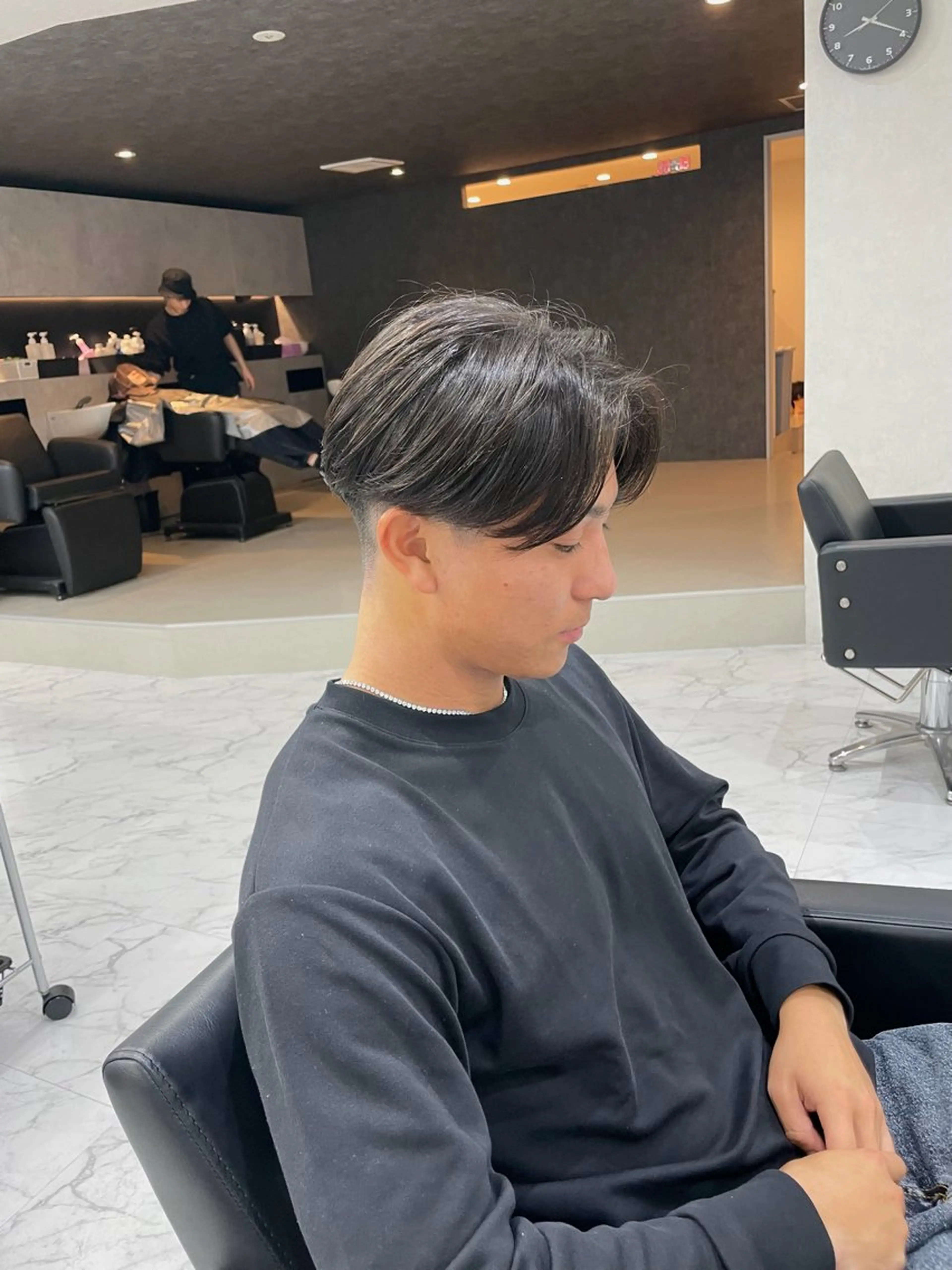 ショート パーマ メンズ カット パーマ 木村 拓美のヘアスタイル