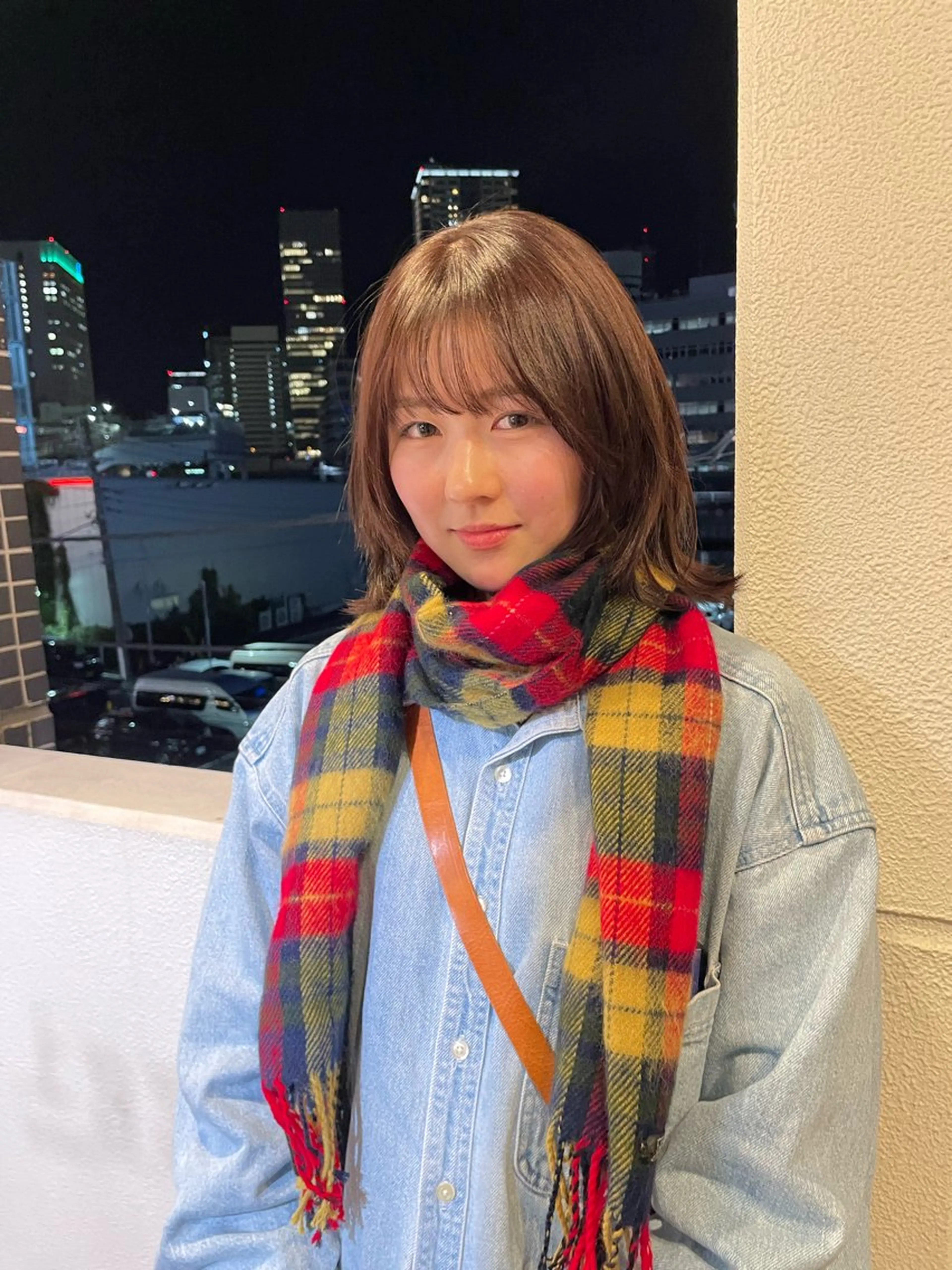 ミディアム カラー カット ヘアカラー トリートメント Toiro 横浜所属・🎀レイヤー/パーマ カラー/ai🎀のヘアスタイル