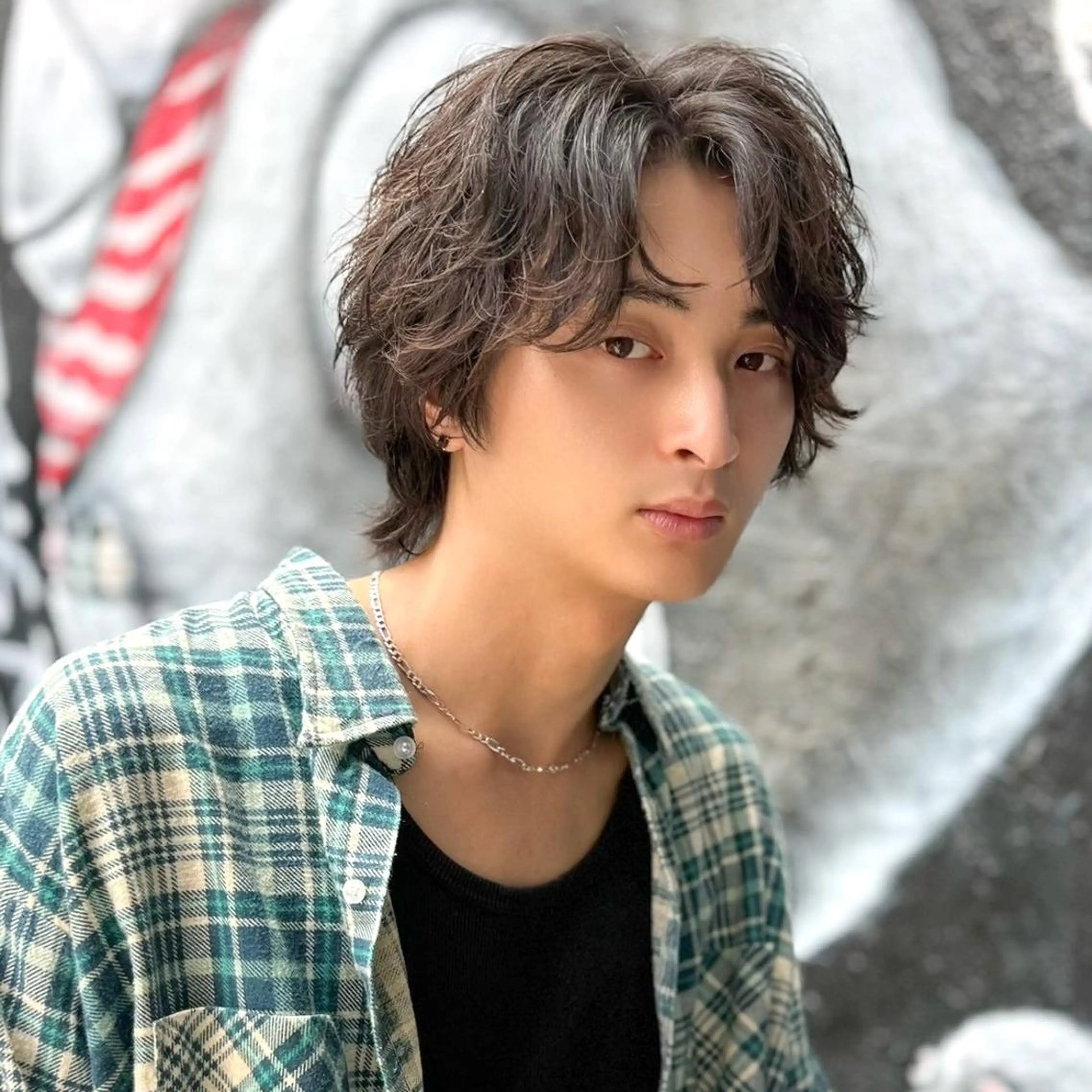 メンズ パーマ カット トリートメント ヘッドスパ ヘアセット 🔥大人の色気パーマ メンズヘア特化🔥のヘアスタイル