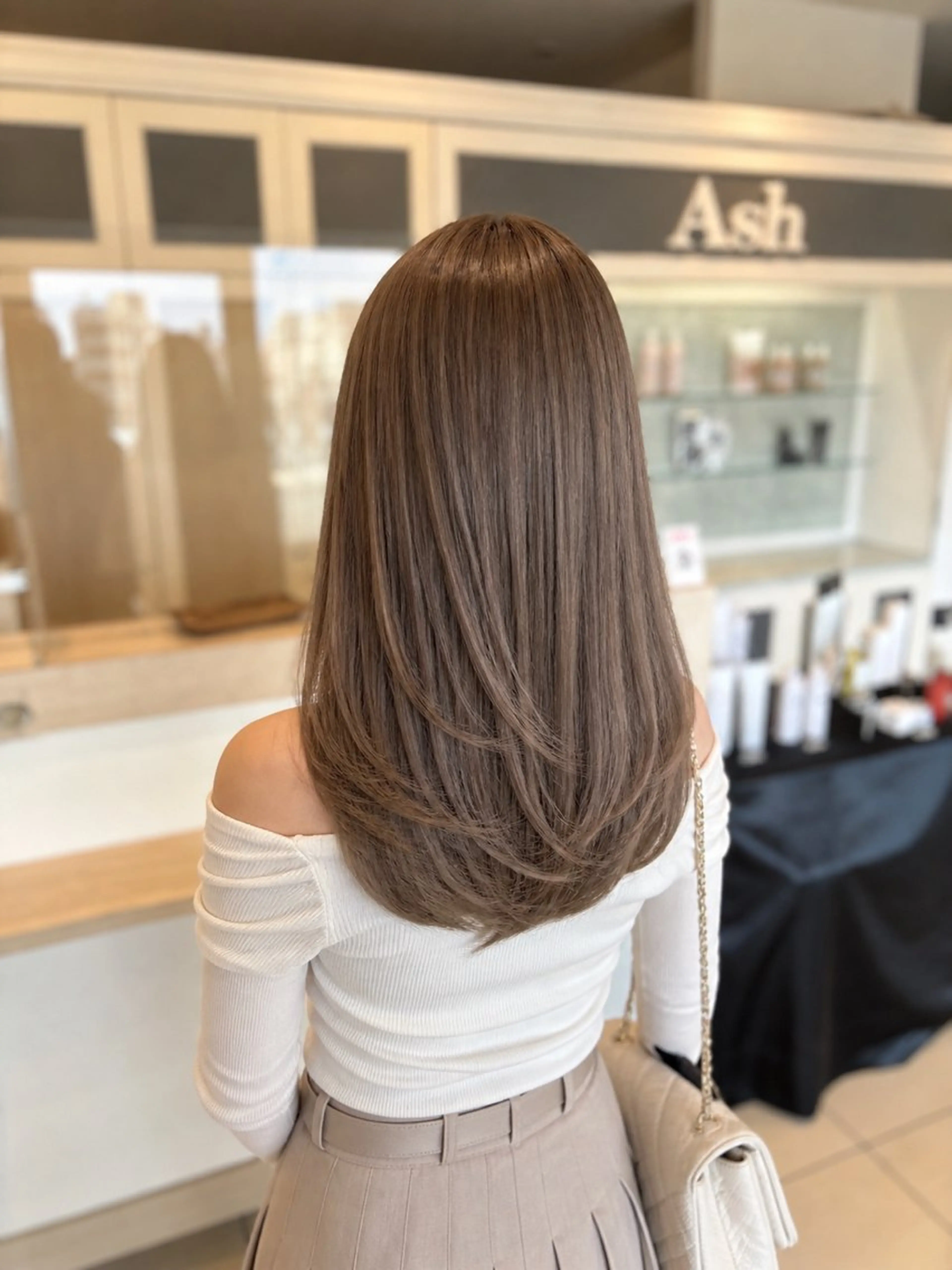 ロング カラー カット ヘアカラー トリートメント 金子 直樹のヘアスタイル