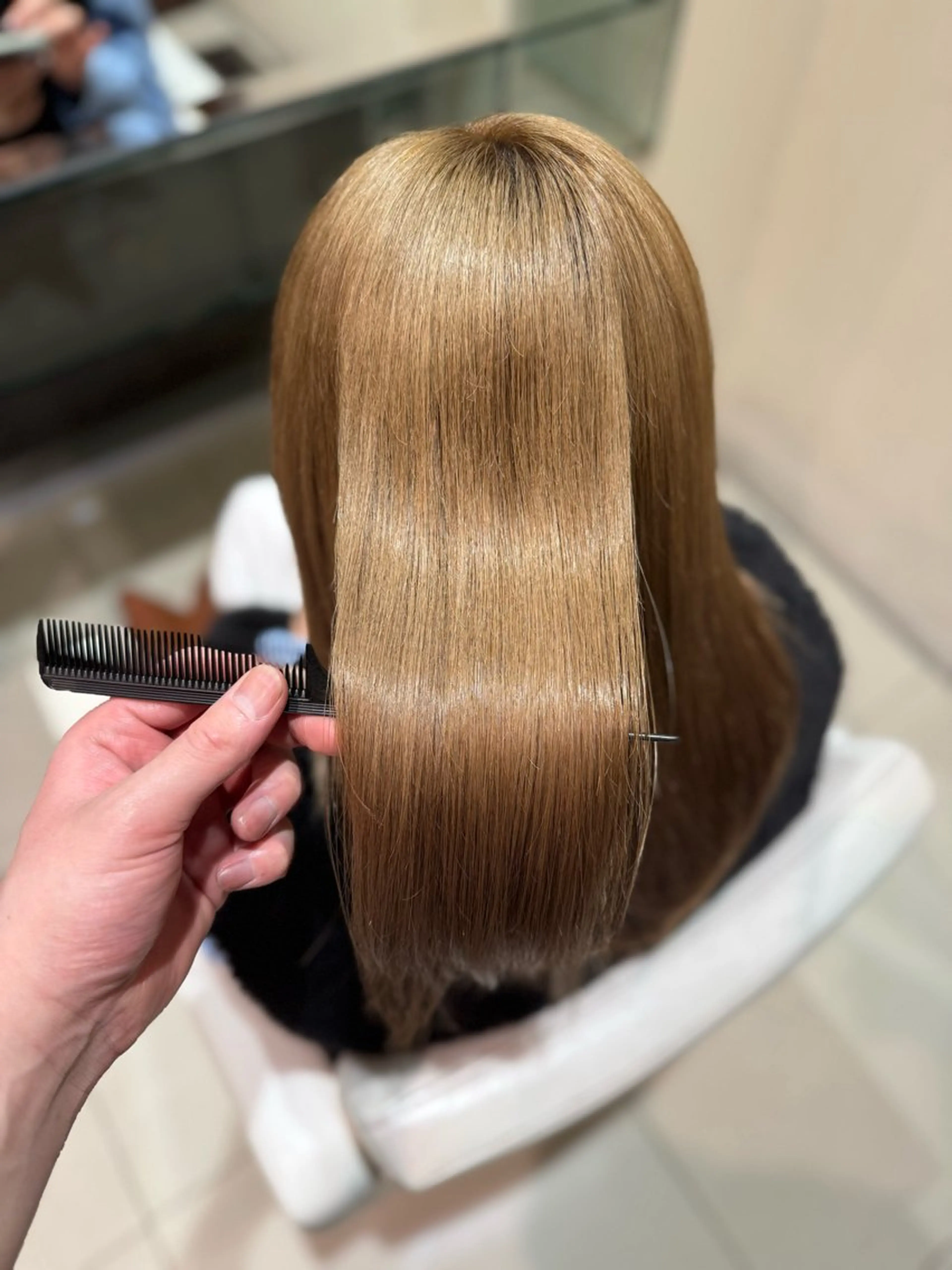 ロング 髪質改善特化美容師 🕊️鳥田勇🕊️のヘアスタイル