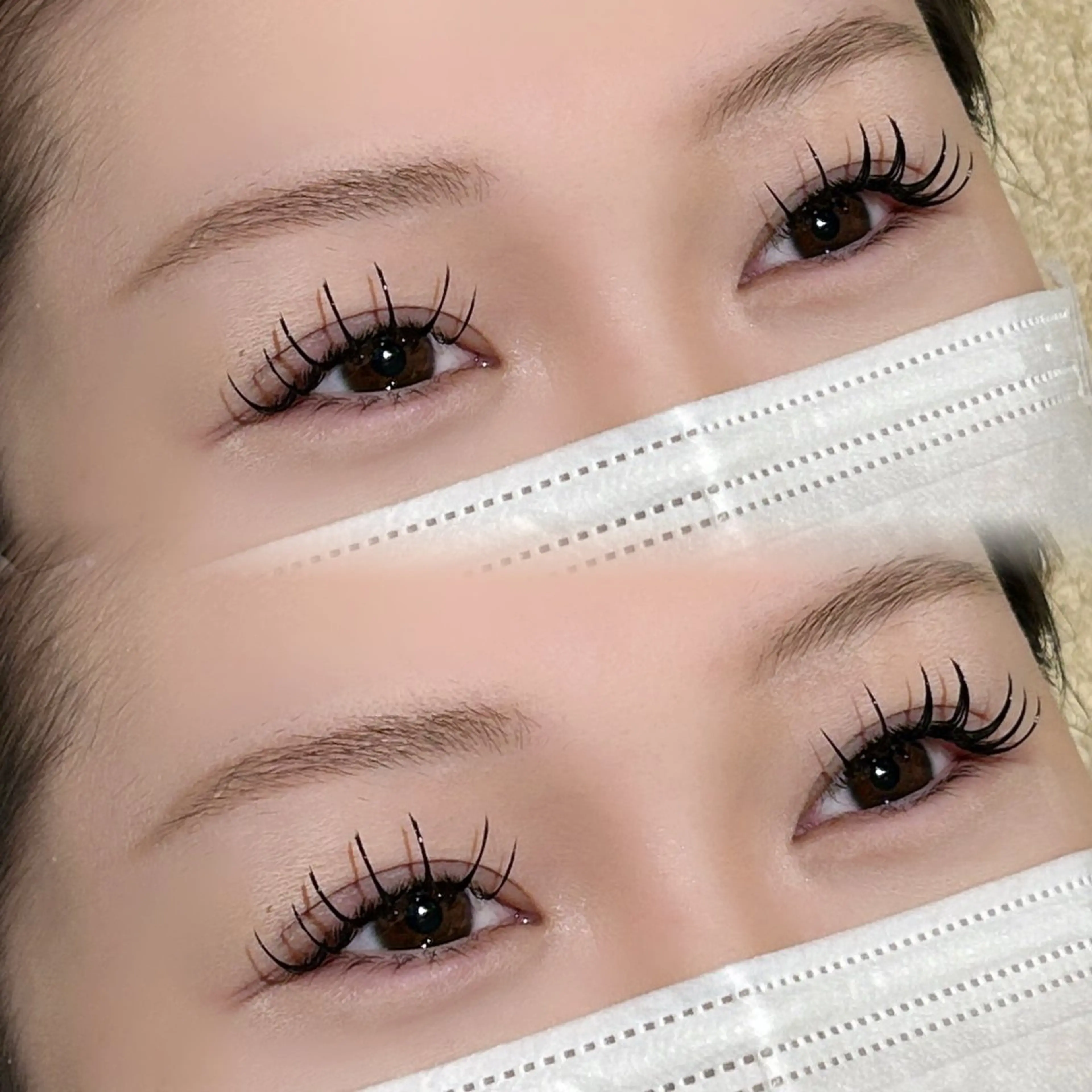 マツエク・マツパ sakura🎀 /プラチナムドールのマツエク・マツパデザイン