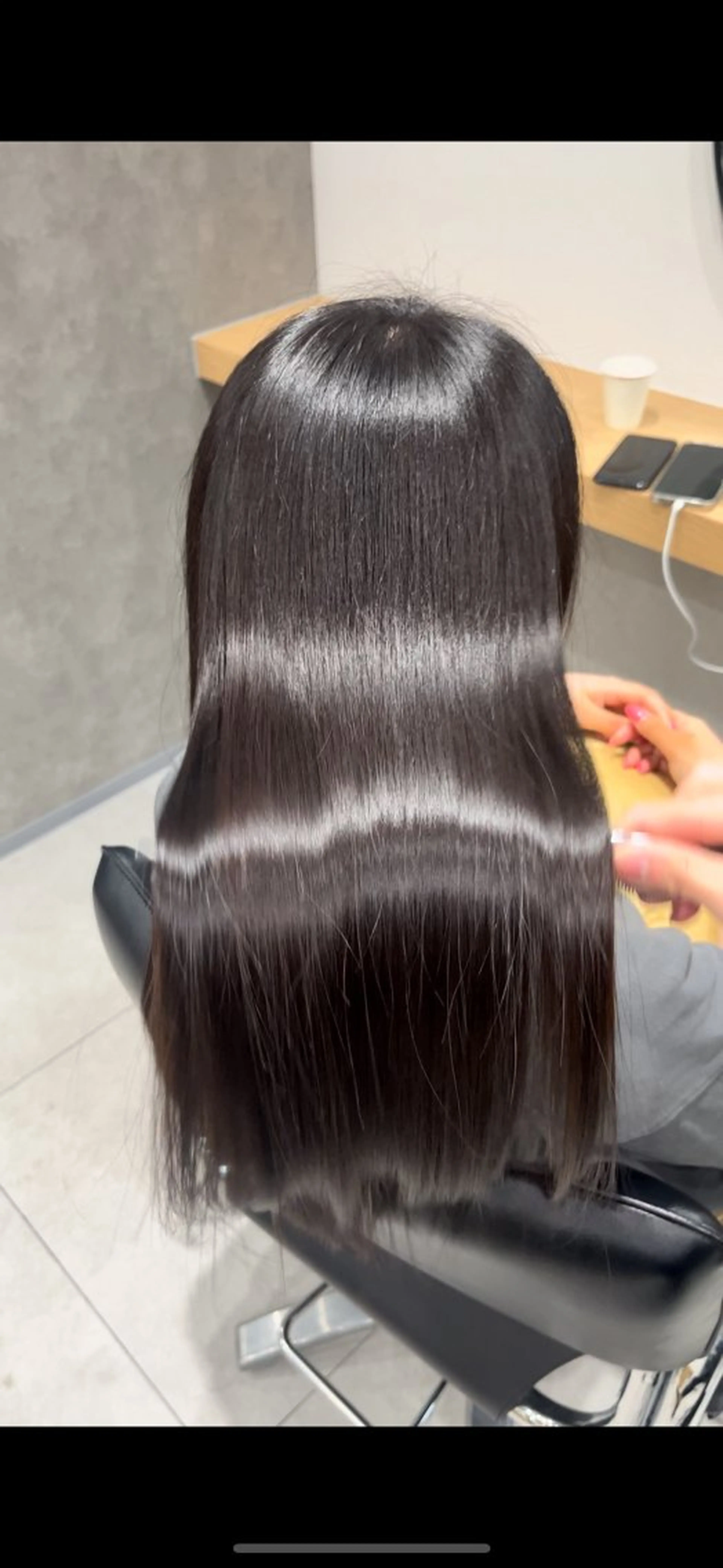 ロング oggi西新所属・ゆい/ ショート/レイヤーのヘアスタイル