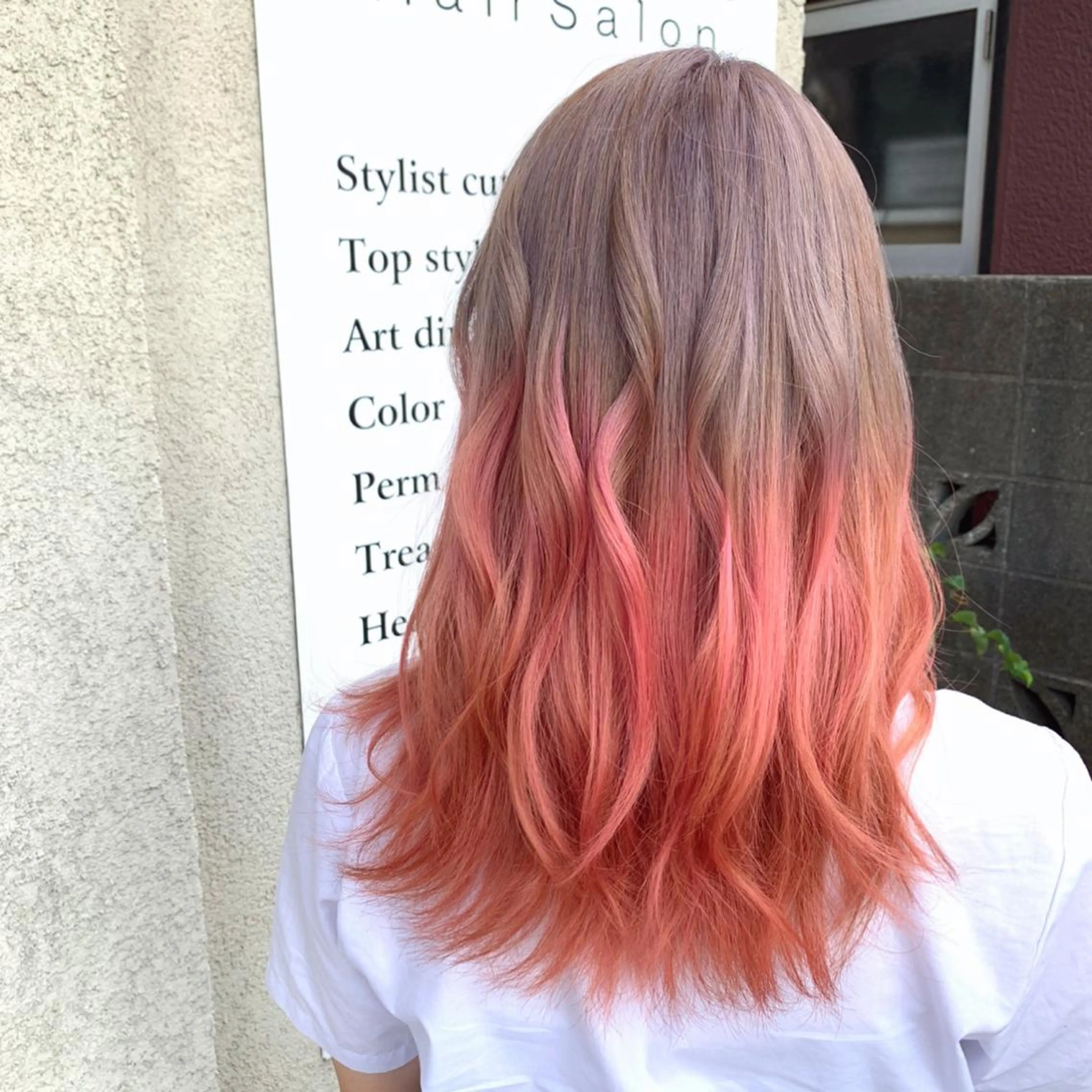 セミロング カラー ヘアアレンジ yuka .のヘアスタイル