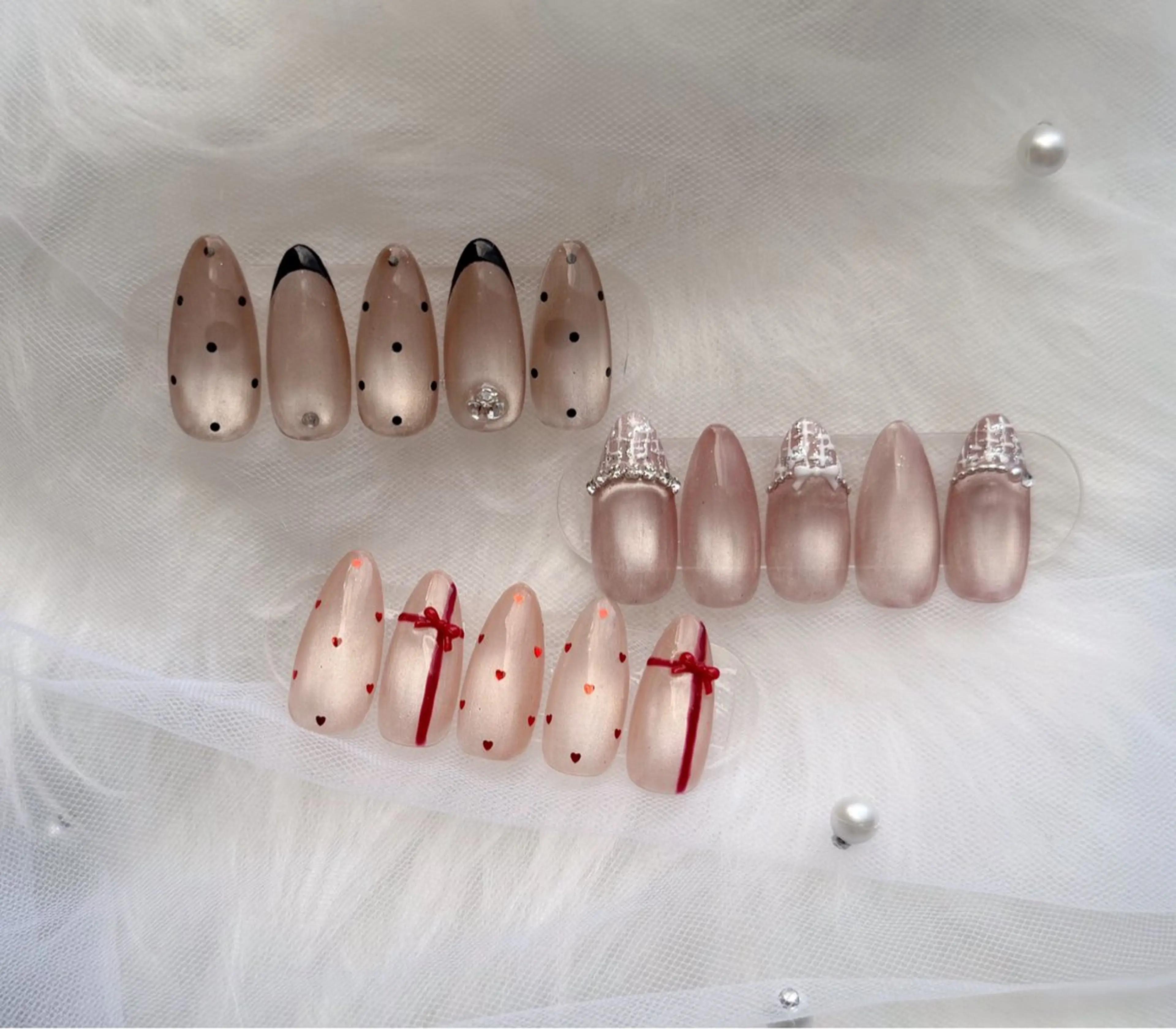 ネイル ハンドネイル mau🩵nail 堺筋本町｜心斎橋のネイルデザイン