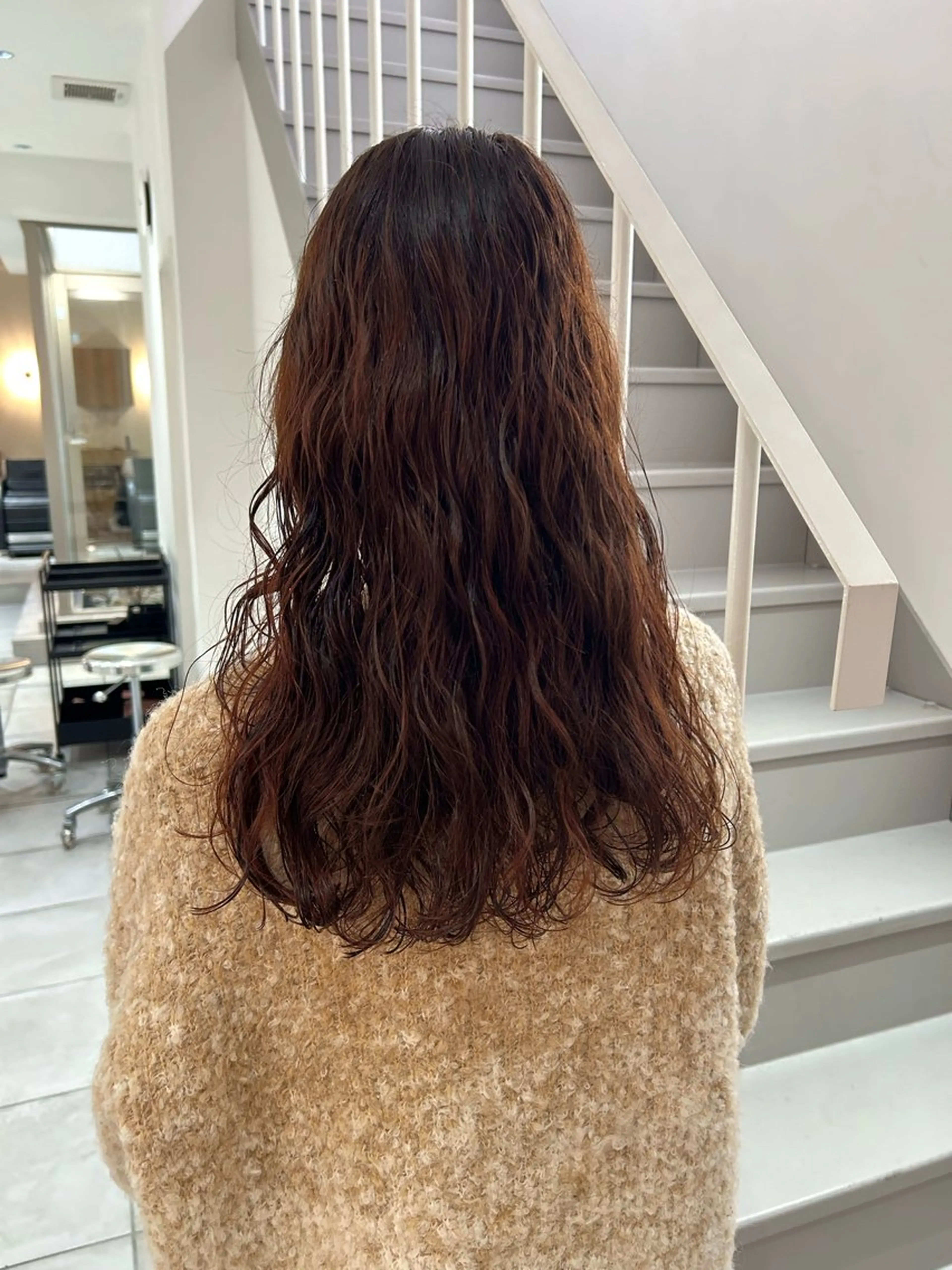 ロング パーマ hanabi /melt西梅田のヘアスタイル