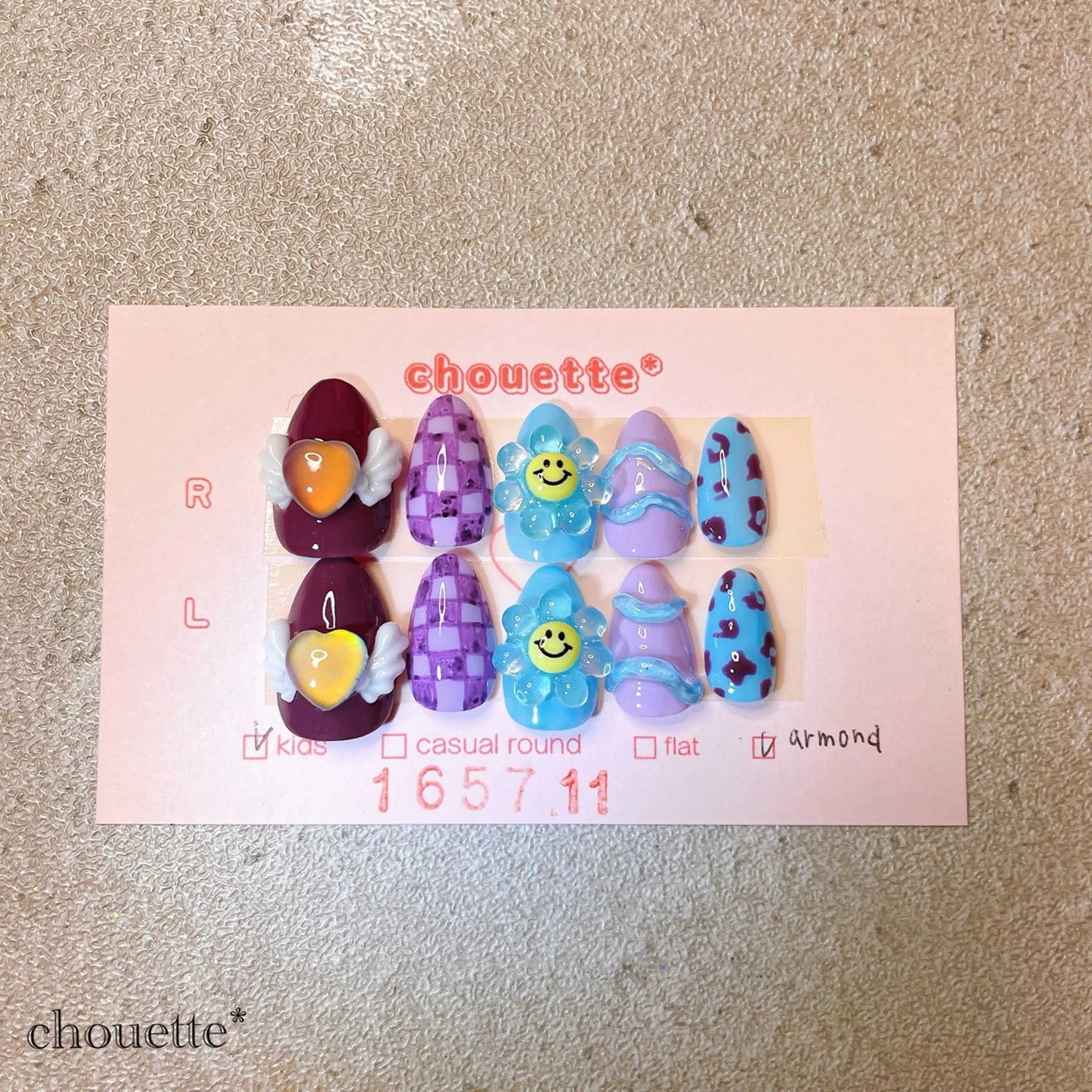 ネイル ネイルチップ nail chouette*のネイルデザイン