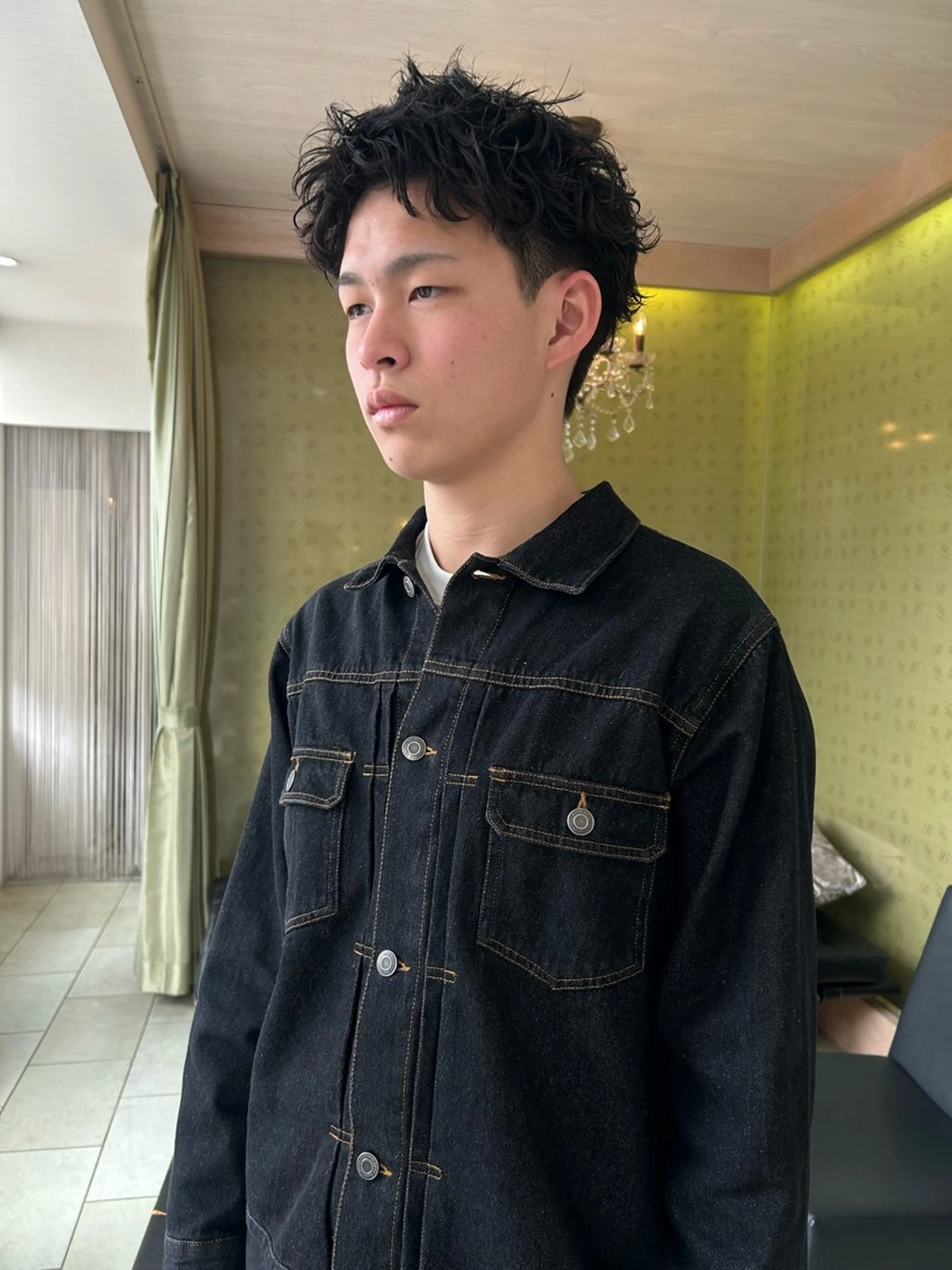 ショート メンズ カット パーマ 似合わせパーマ/ メンズパーマ/しゅうのヘアスタイル