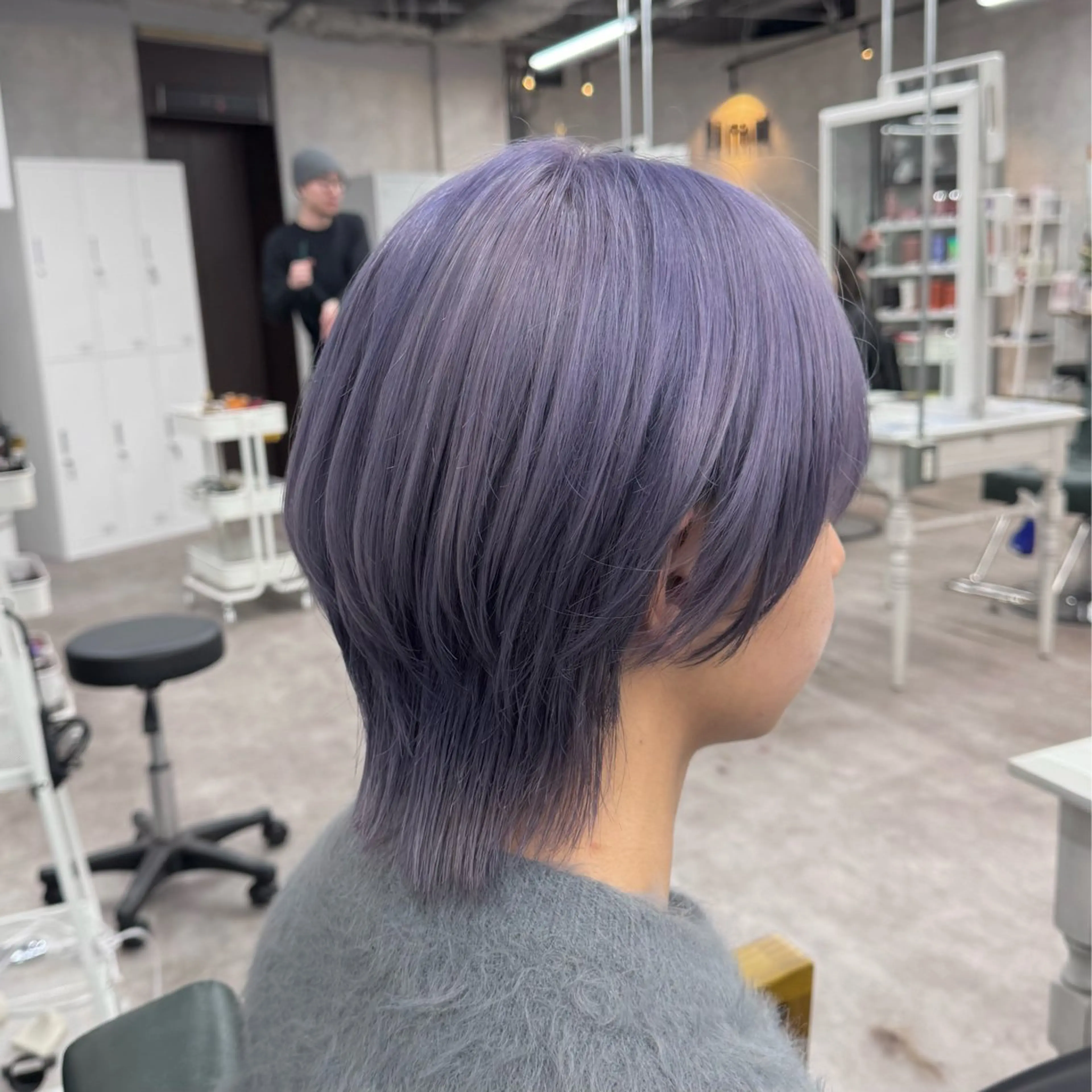 ショート カラー JUNSHIN🦋 ヘアセット／カラーのヘアスタイル