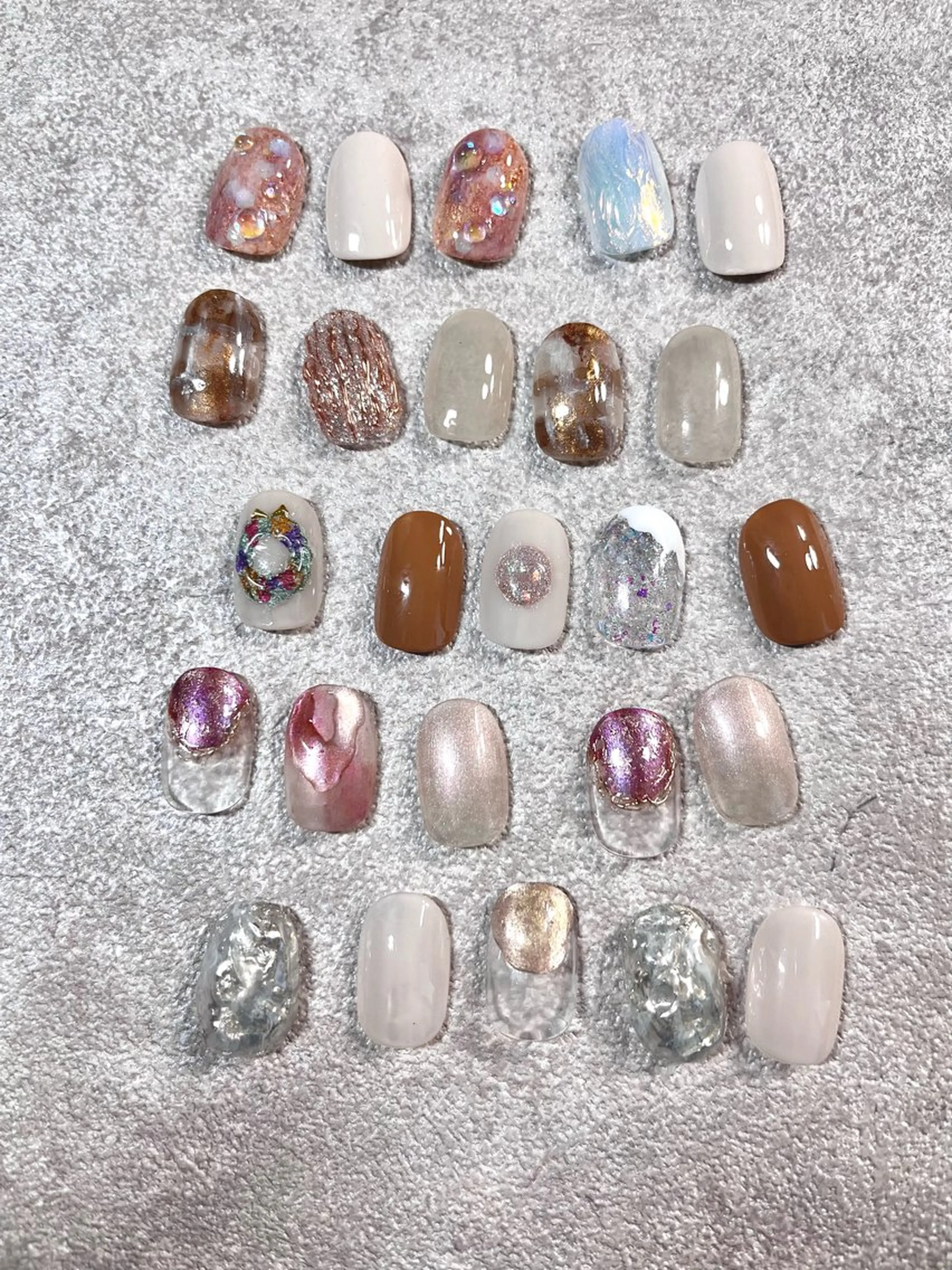 ネイル 冬ネイル クリスマス ハンドネイル ASUNALO えりかのネイルデザイン