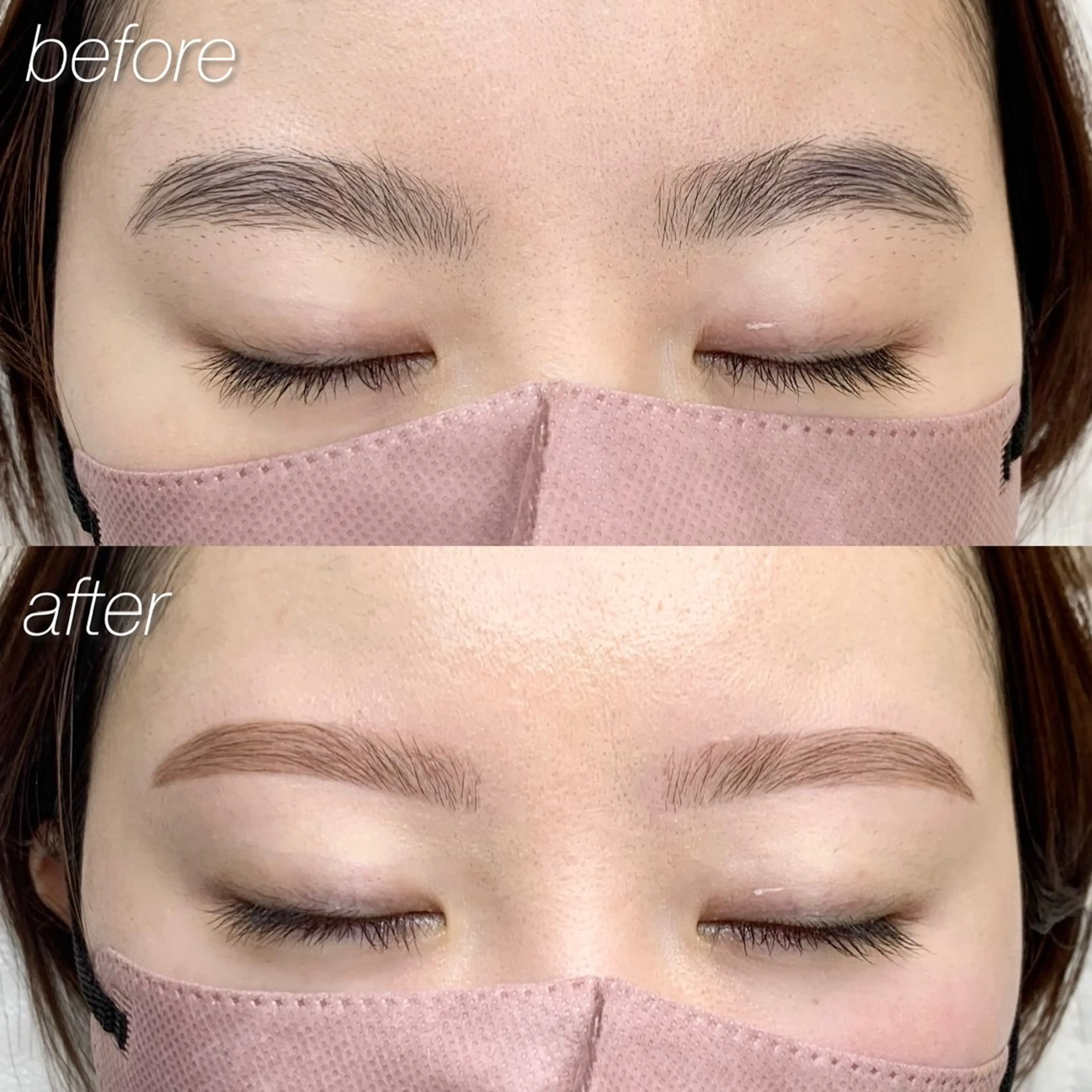 アイブロウ 眉カラー ワックス脱毛 その他(アイブロウ) ナチュラル眉 🤍Ruriの眉毛・アイブロウイメージ