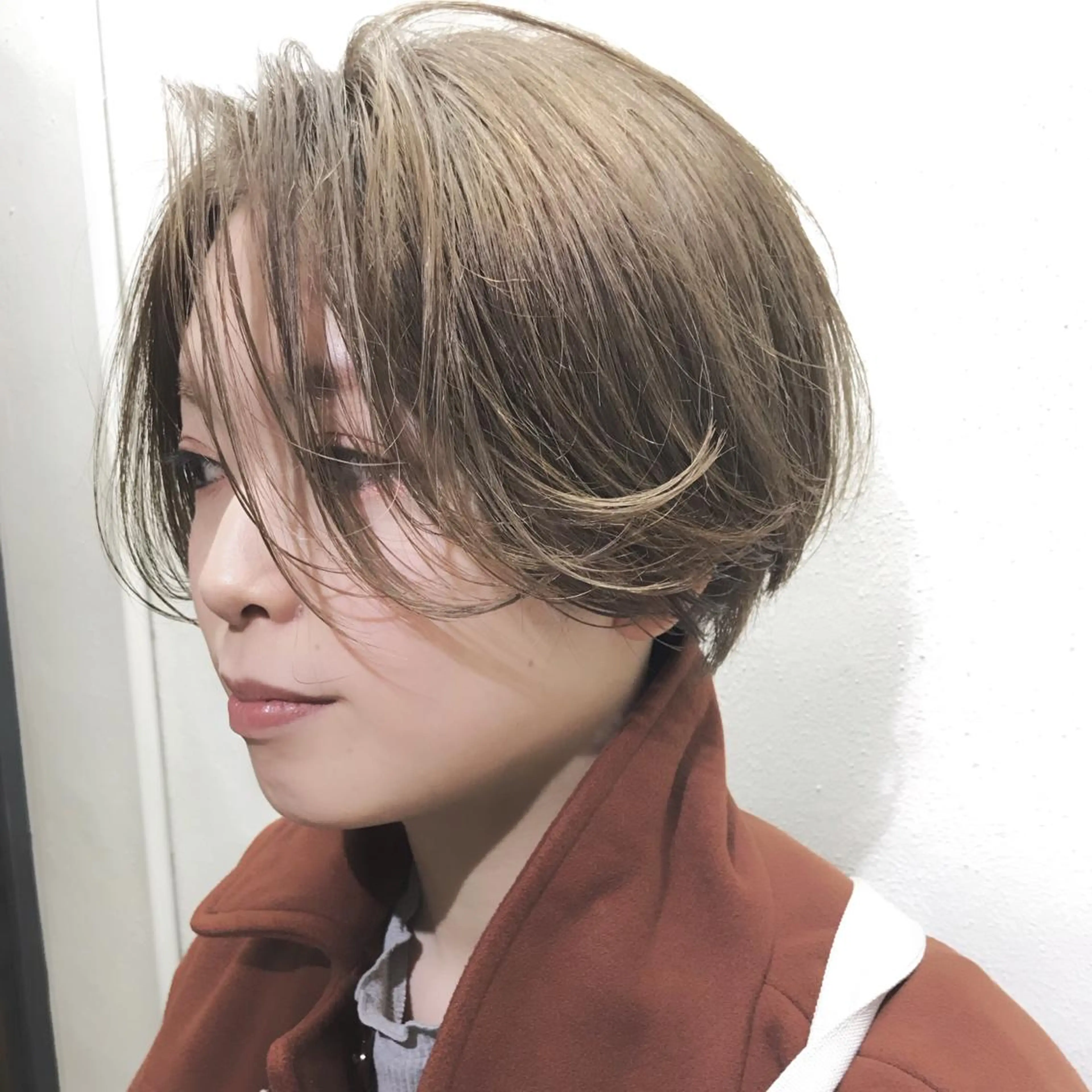 ショート カラー カット ヘアカラー トリートメント 坂本 裕介/パーマのヘアスタイル