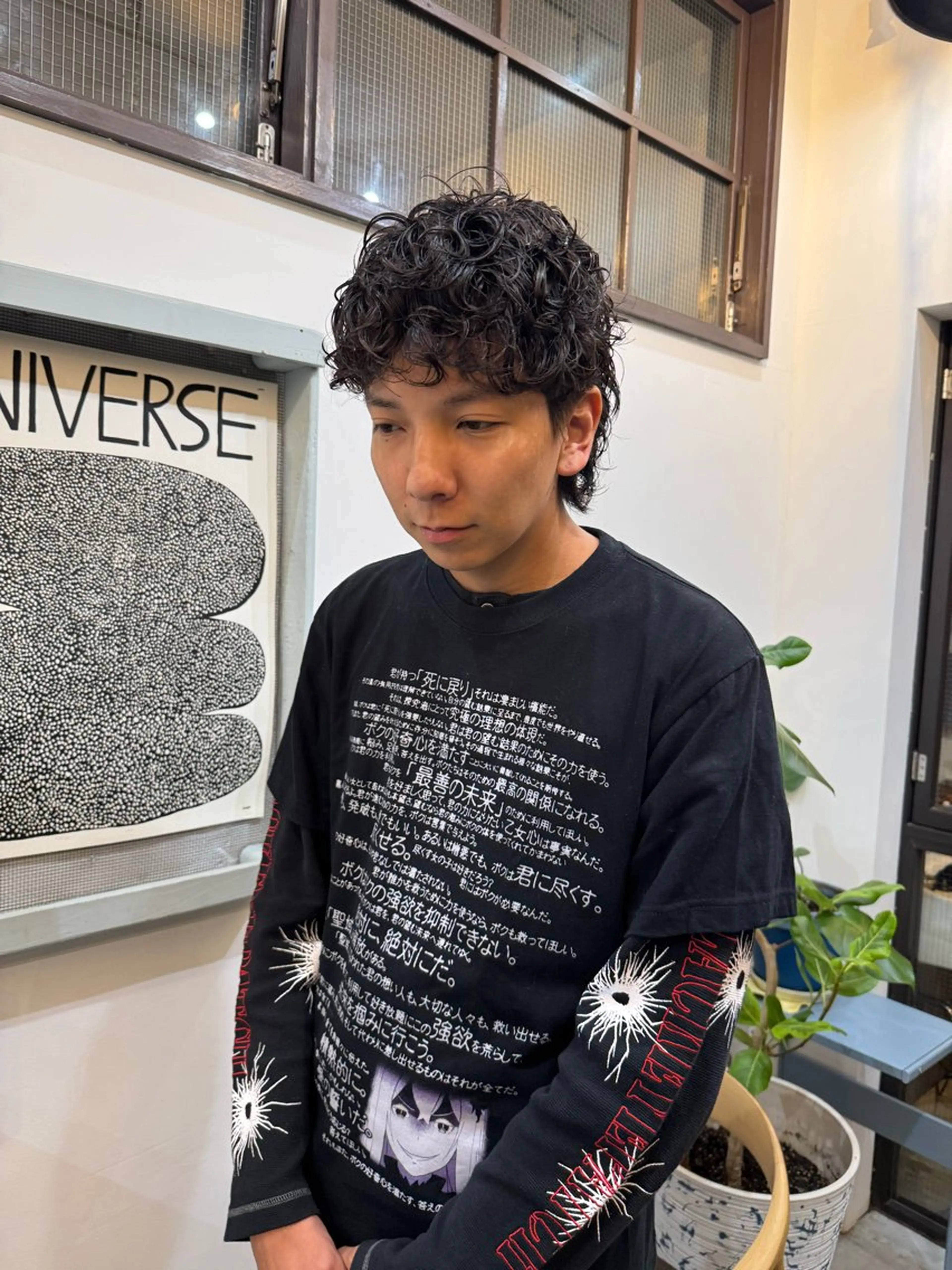 ショート パーマ/パーマ落とし /メンズカット/ヒロのヘアスタイル