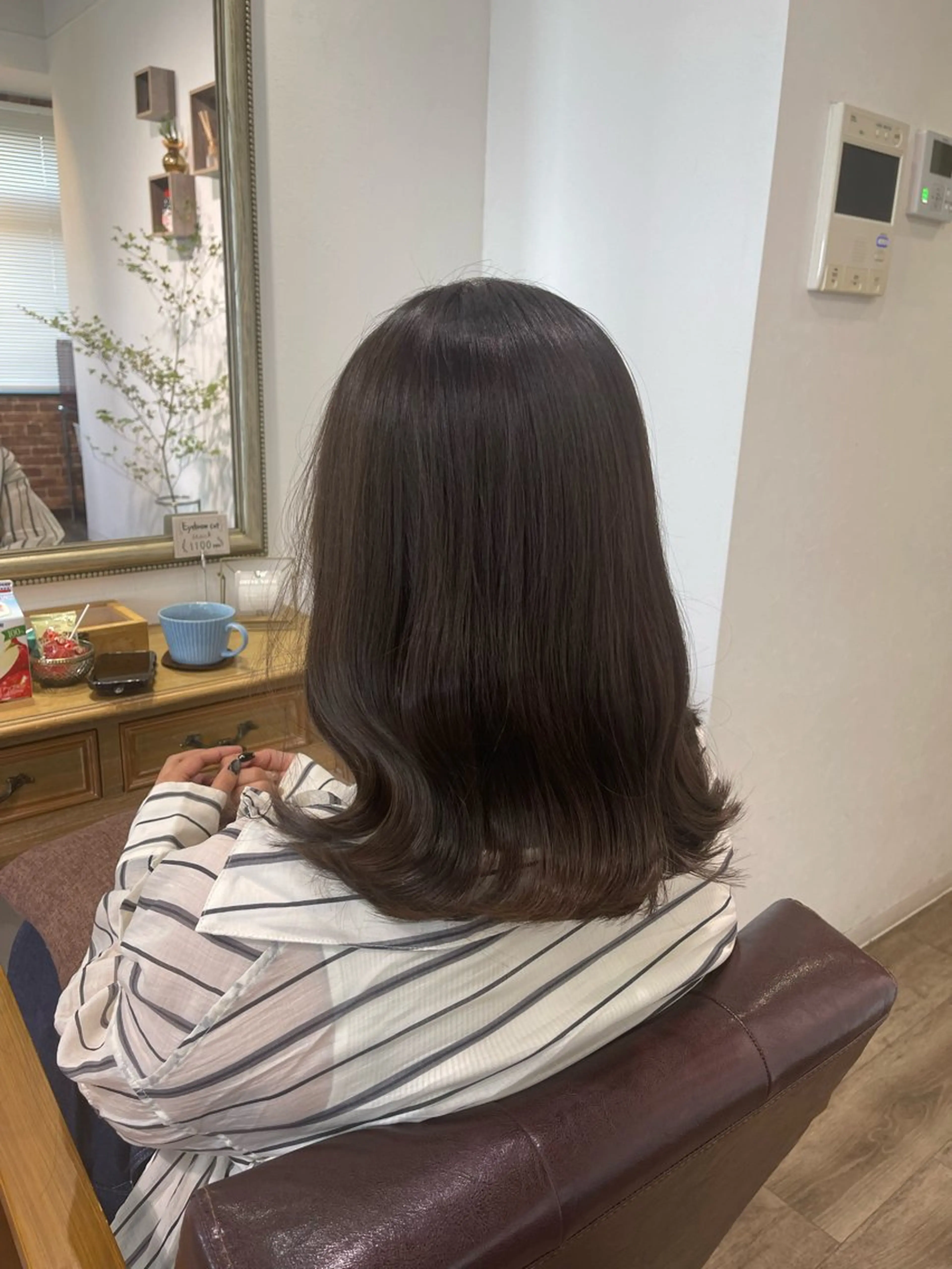 セミロング カラー ヘアカラー Felice Erikaのヘアスタイル